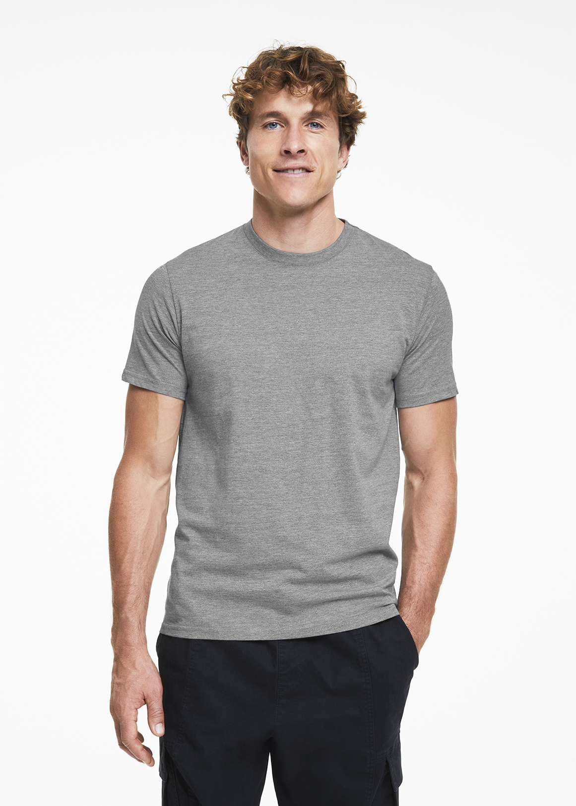 StayNew Cotton Slim Fit Crew Neck T-shirt | Woolworths.co.za