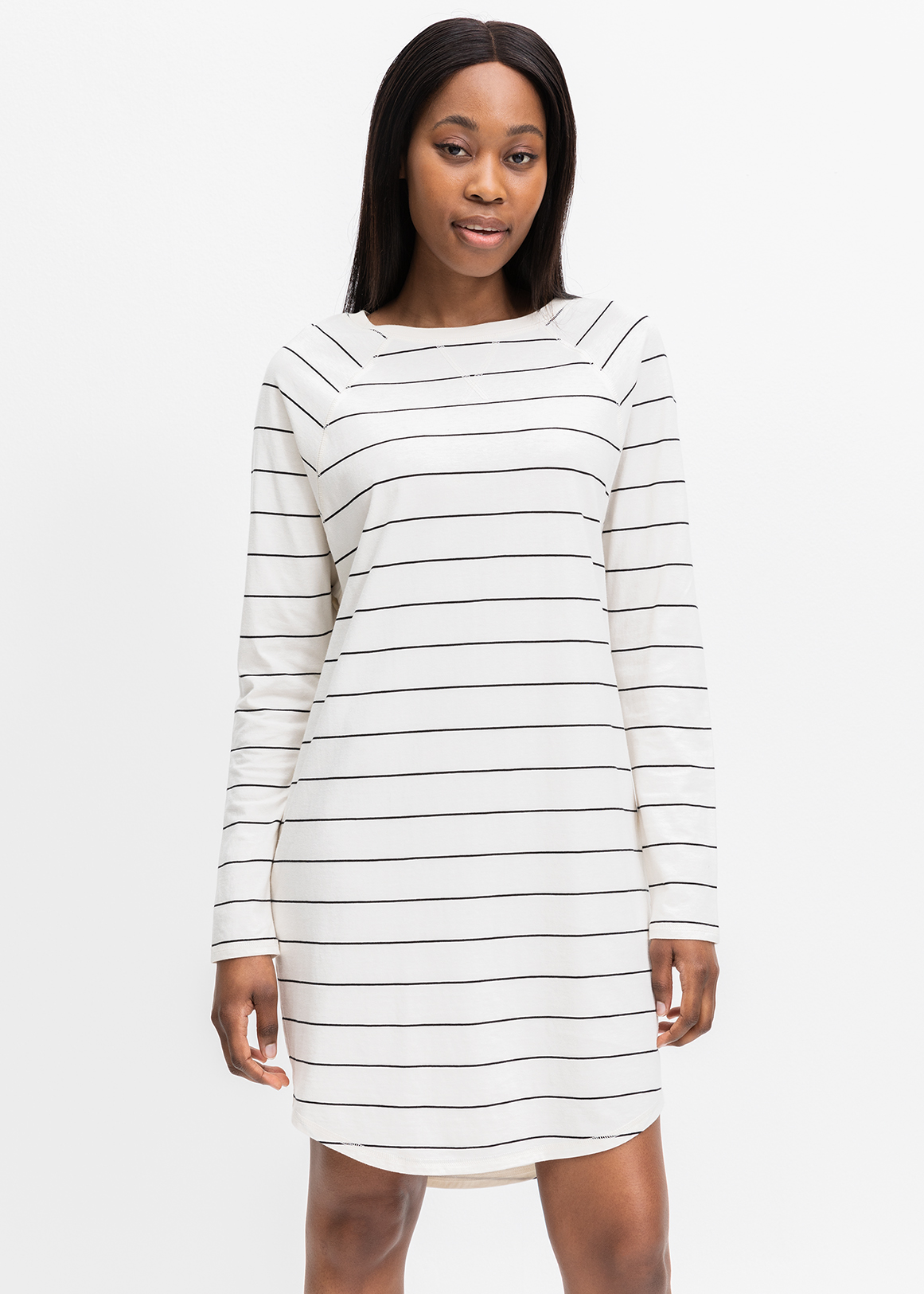 StayNew Striped Raglan Sleeve Nightdress | Woolworths.co.za