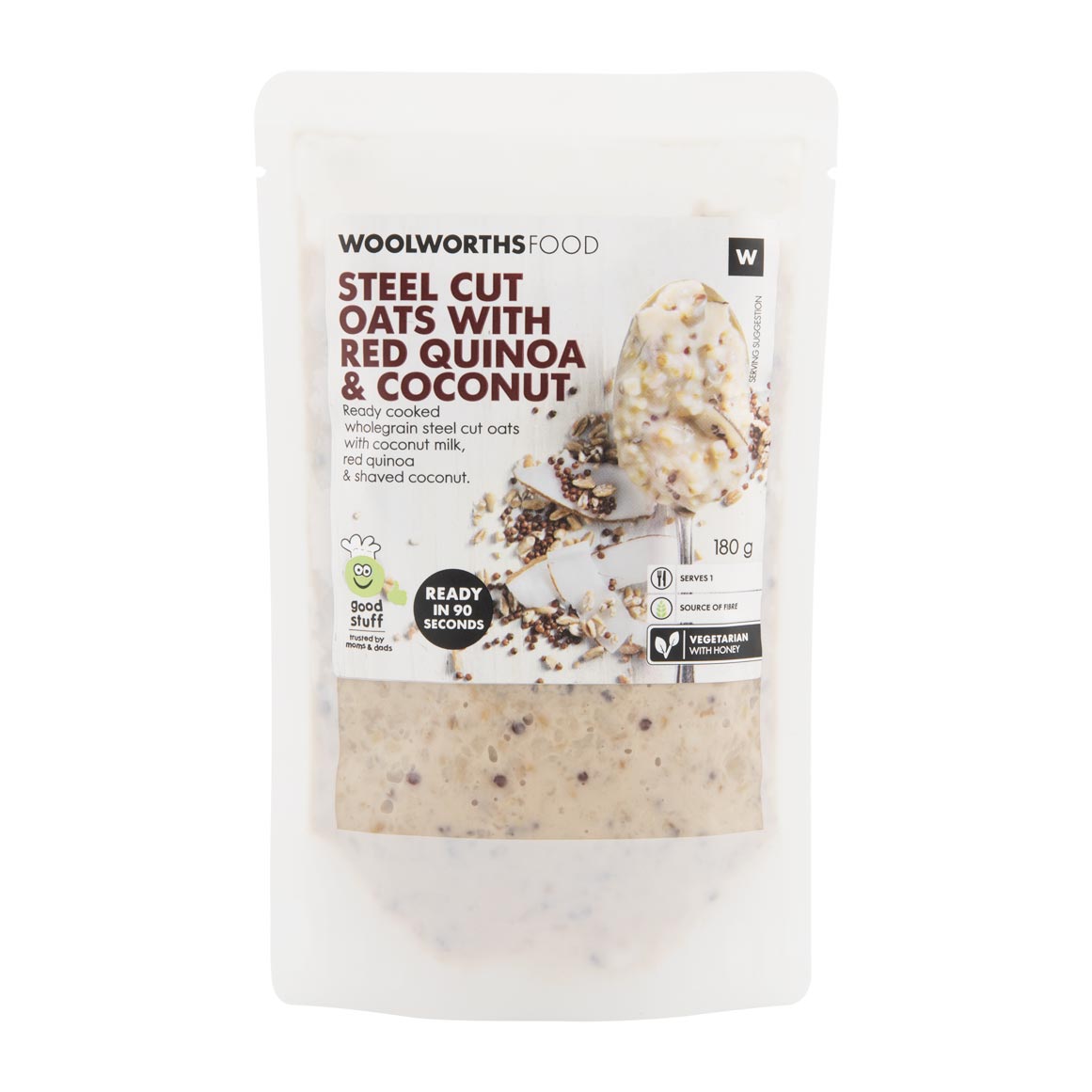 Steel Cut Oats with Red Qiunoa and Coconut 180 g