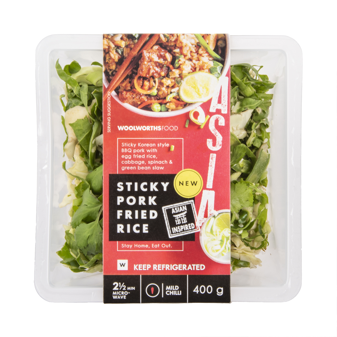 Sticky Pork Fried Rice 400 g | Woolworths.co.za