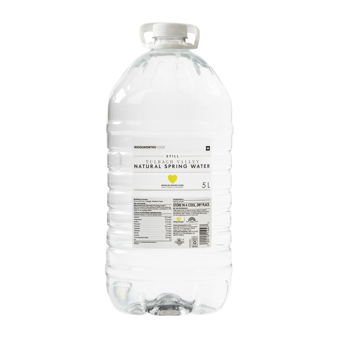 Still Natural Spring Water 5 L | Woolworths.co.za