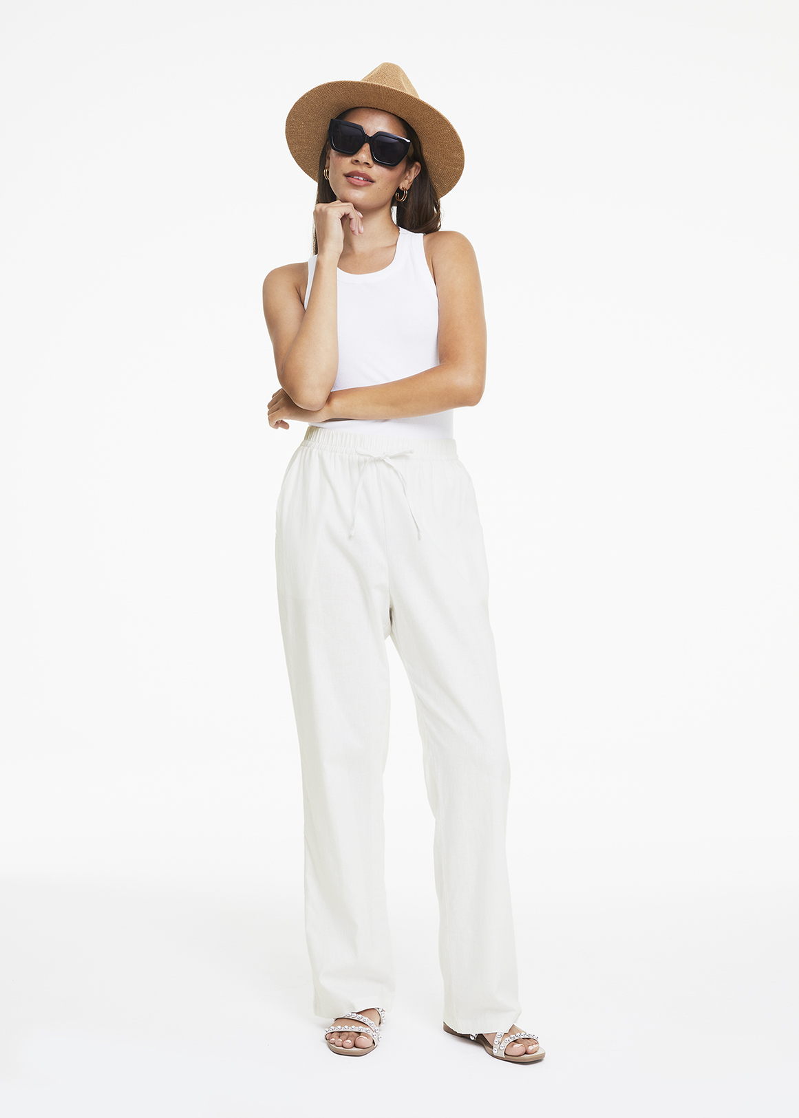 Straight Leg Cropped Cargo Pants | Woolworths.co.za