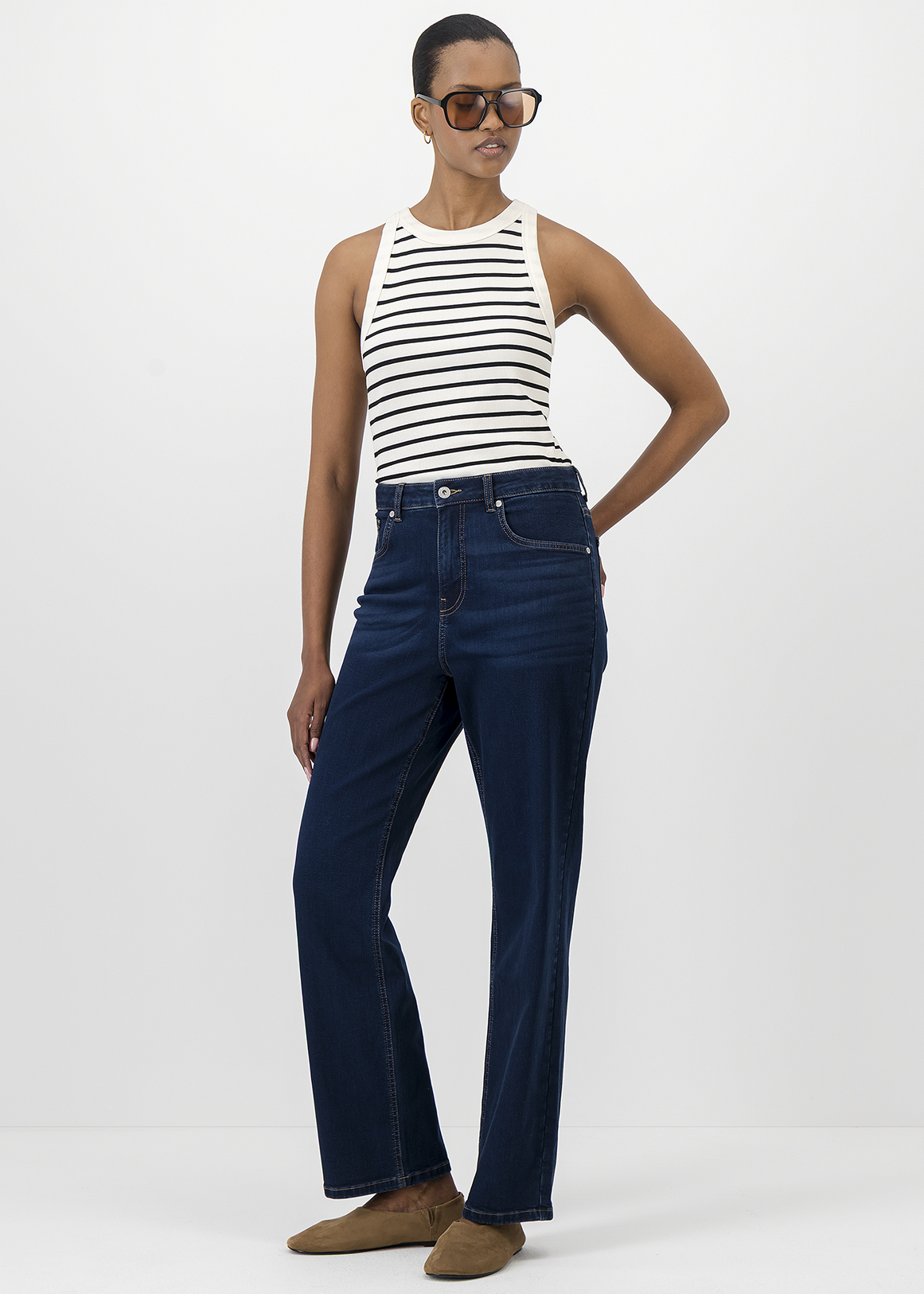 Straight Leg Jeans