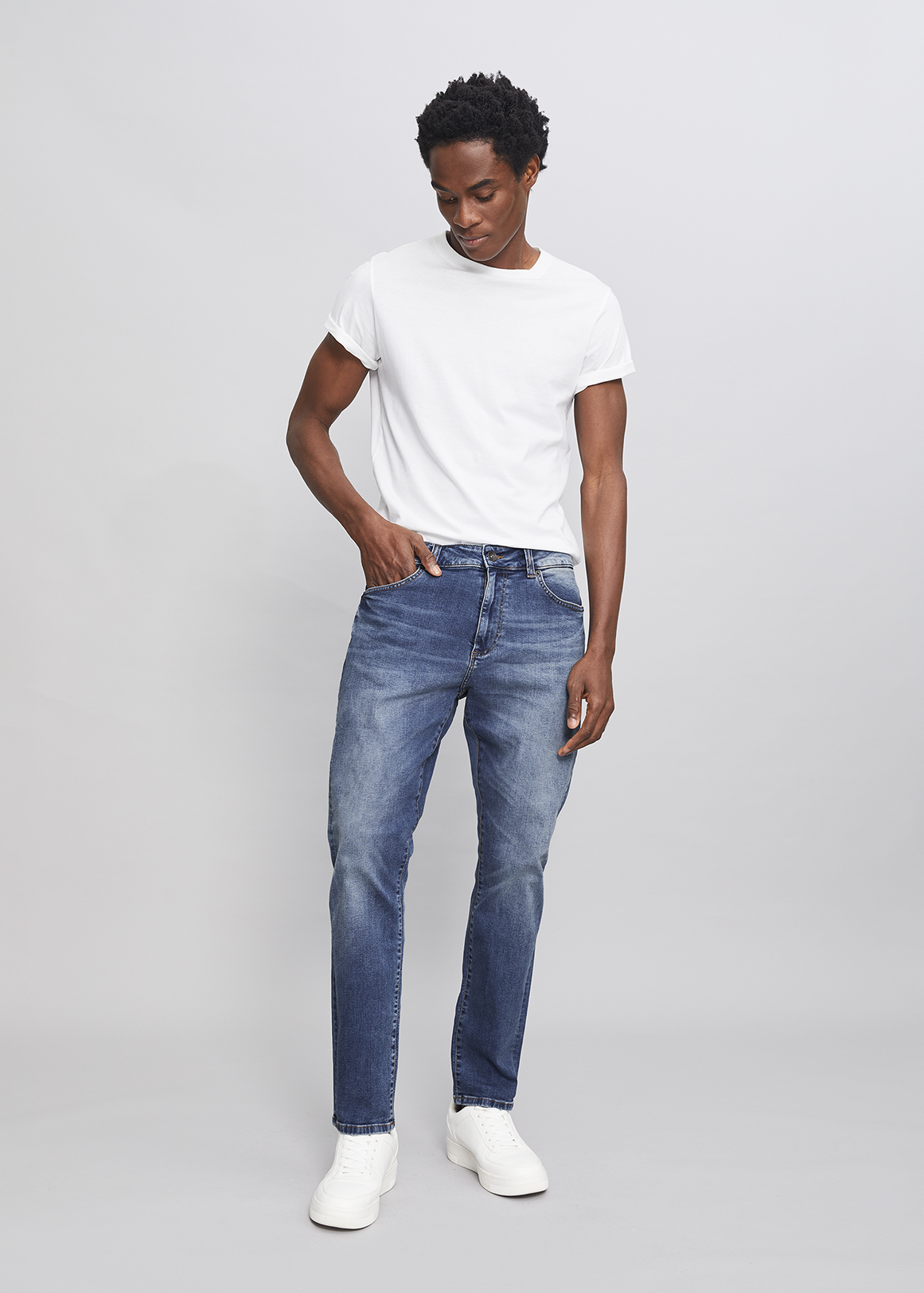 Straight Leg Jeans
