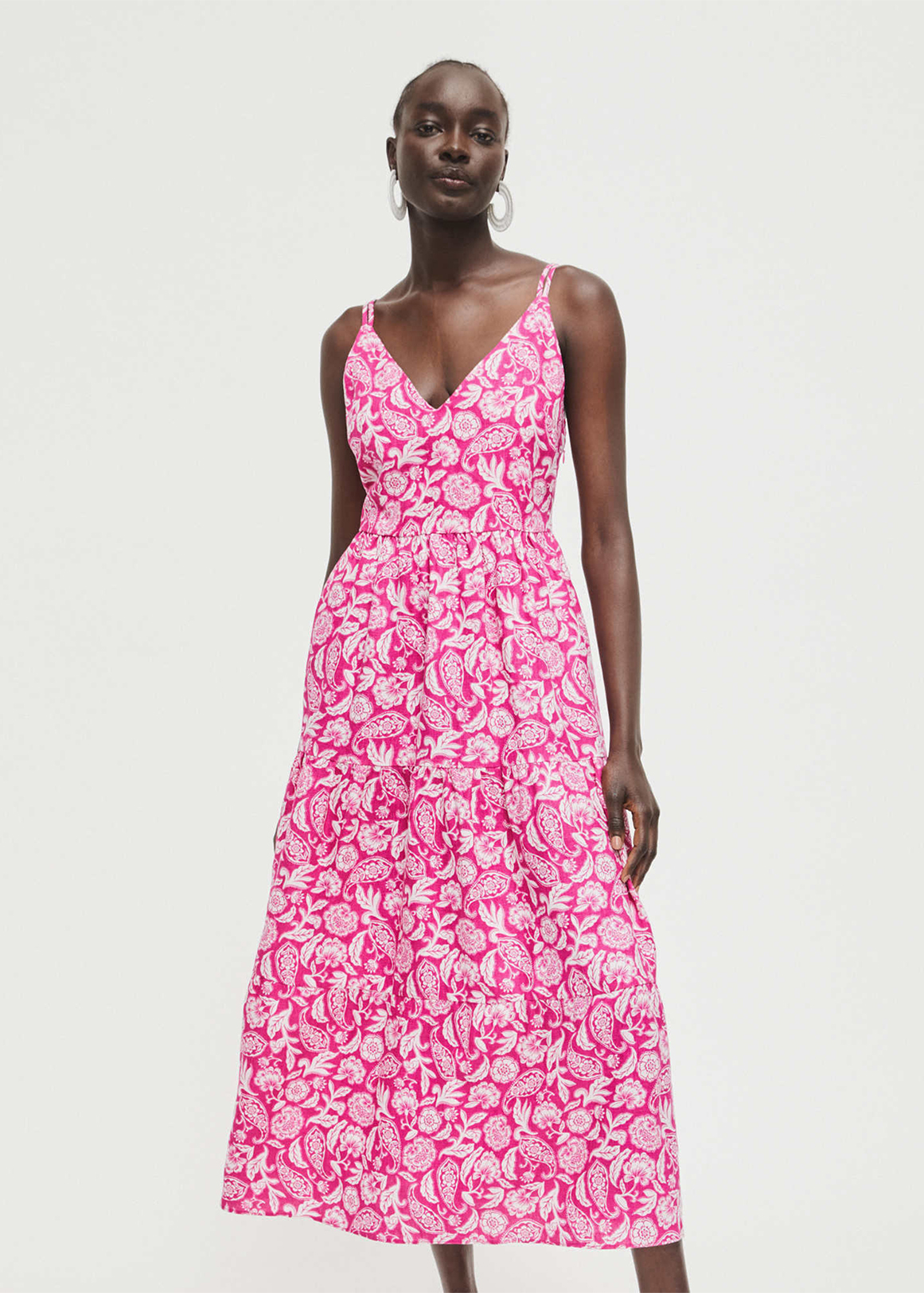 Strap Back Print Dress | Woolworths.co.za