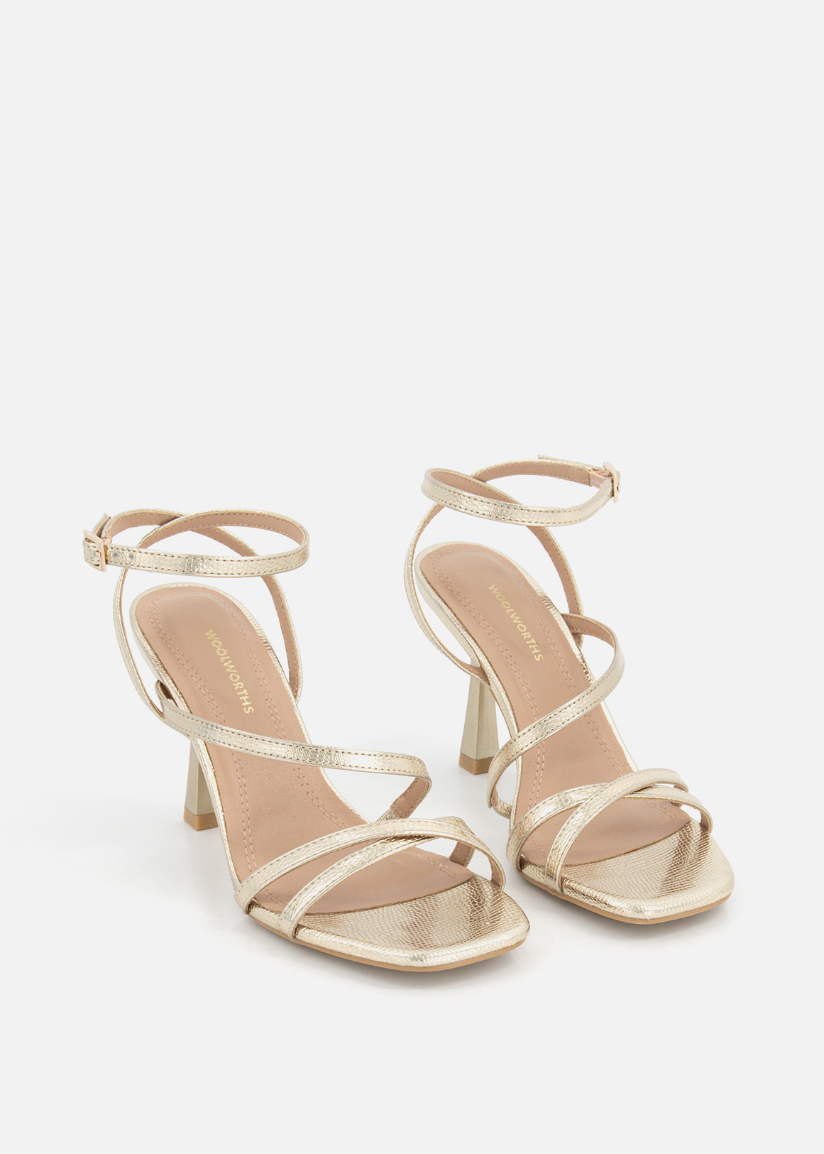 Strappy Ankle Strap Stiletto Sandals | Woolworths.co.za