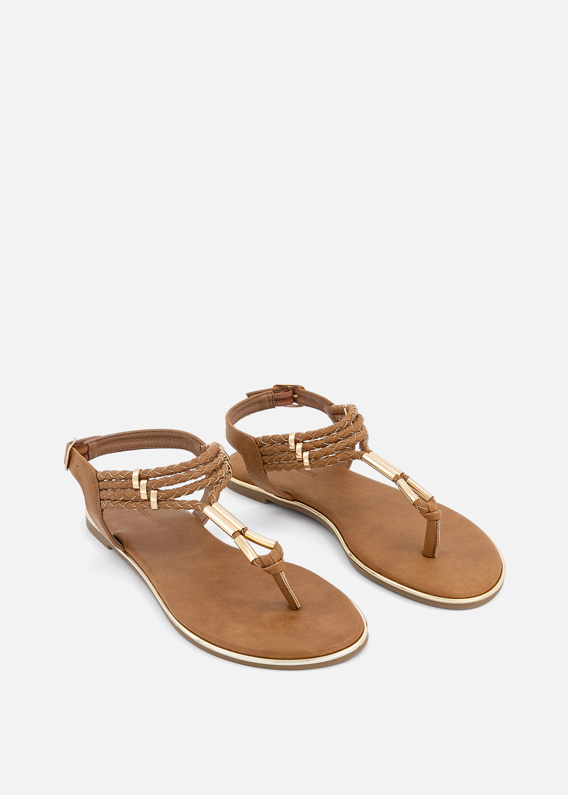 Strappy Metal Trim Sandals | Woolworths.co.za
