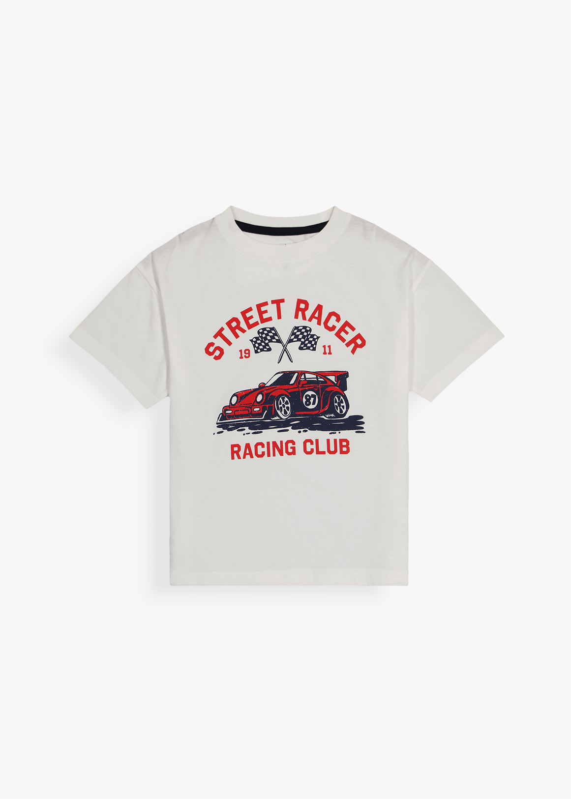 Street Racer Car Cotton T-shirt