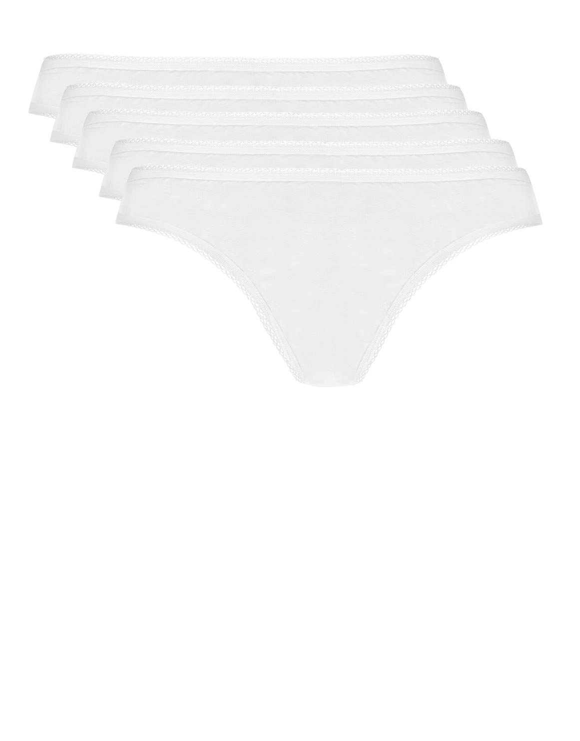 Stretch Cotton Bikinis 5 Pack | Woolworths.co.za