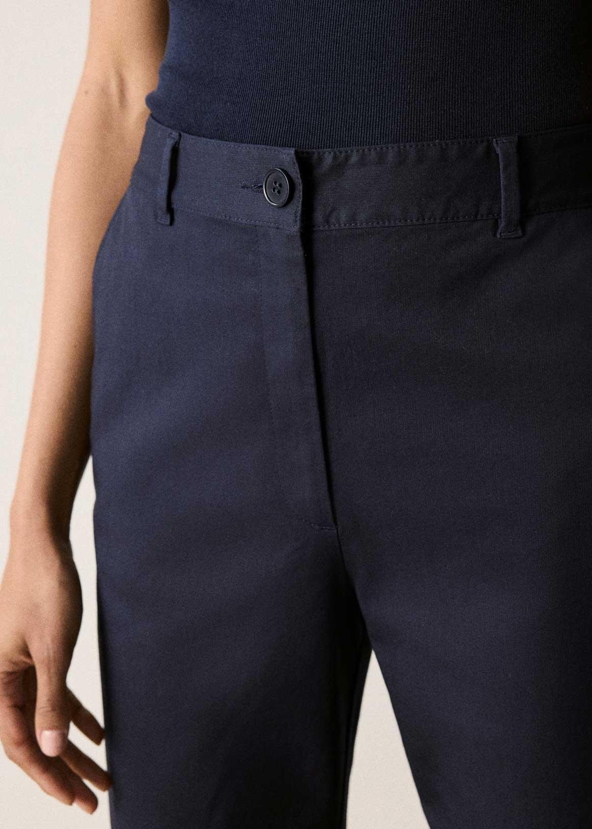Jockey Capri Pants for Women with Pocket & Elasticated Waistband