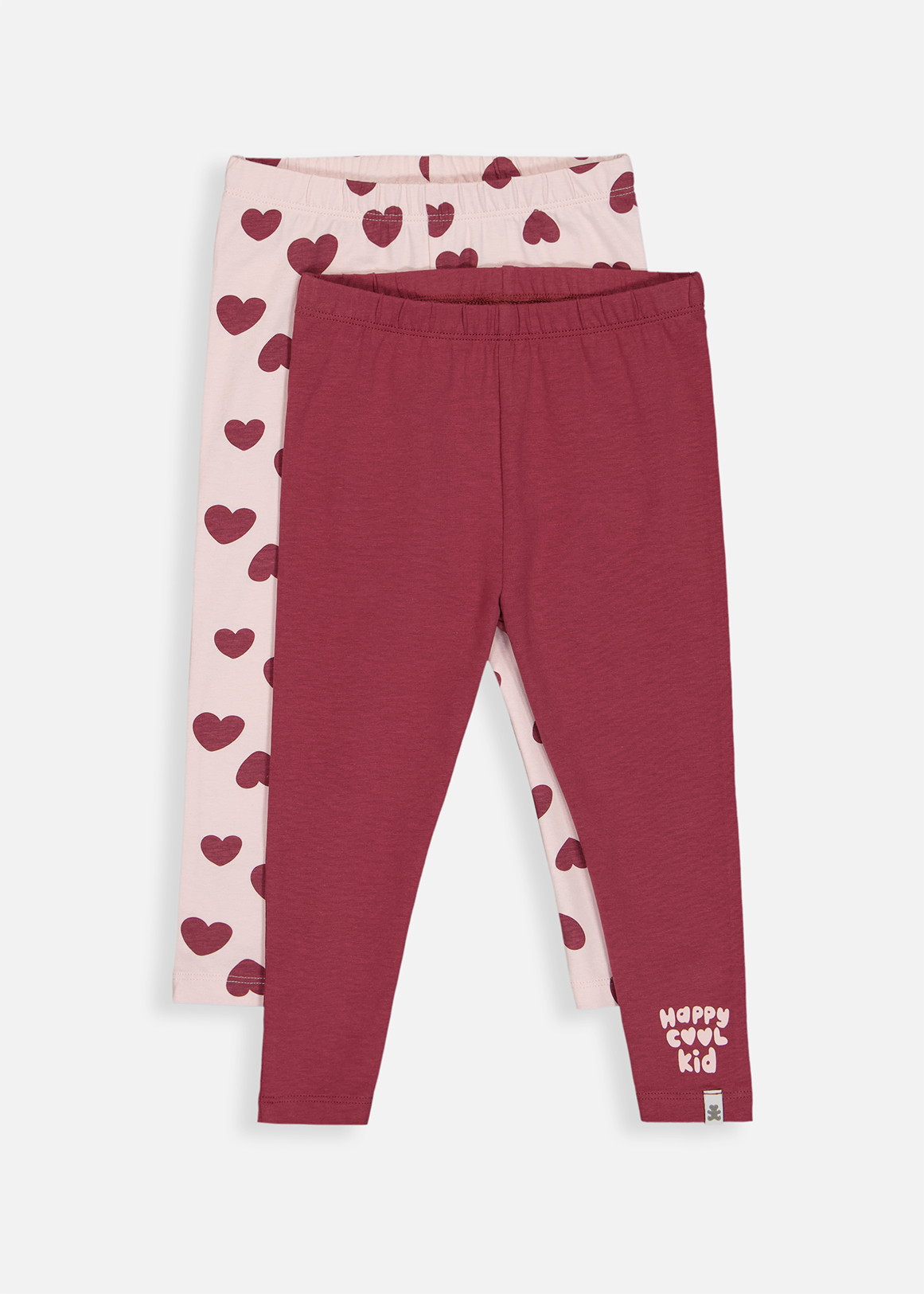 Stretch Cotton Leggings 2 Pack