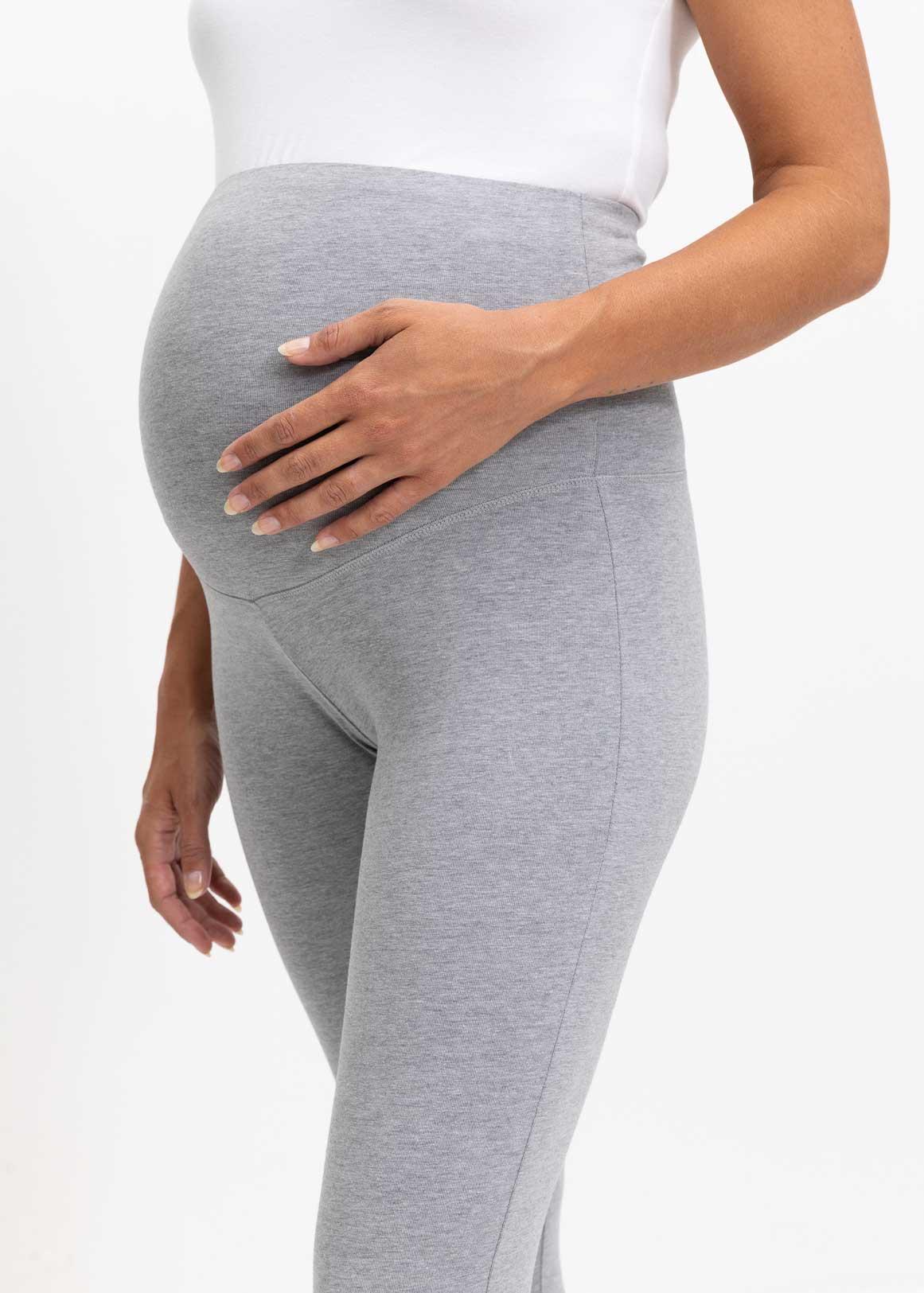 High Waist Womens Sauna Maternity Leggings With Pockets With