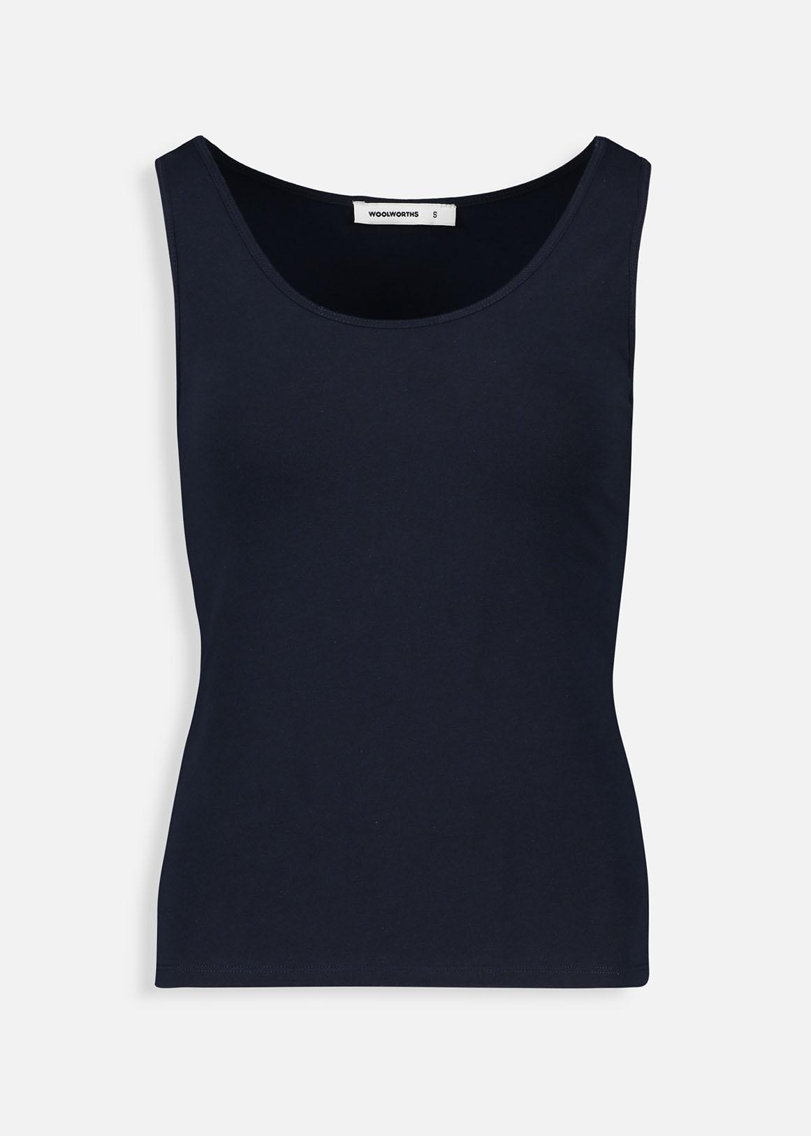 Stretch Cotton Vest