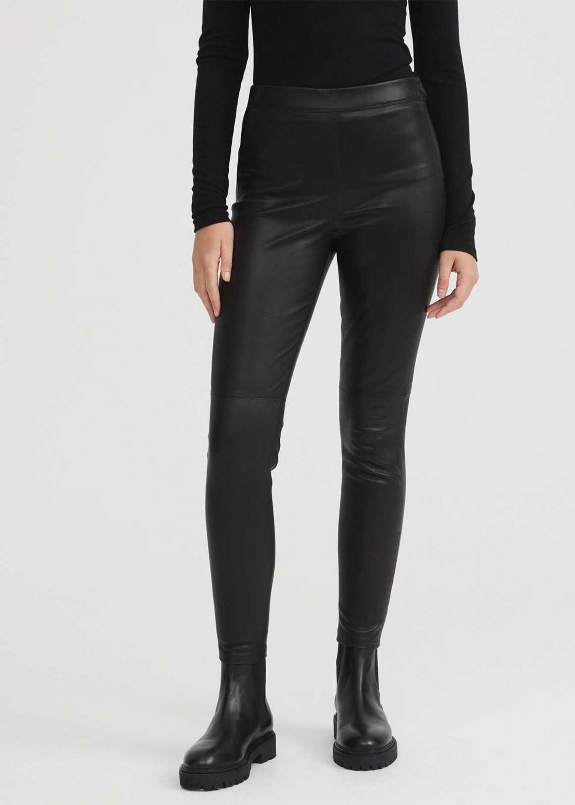 Stretch Leather Legging | Woolworths.co.za