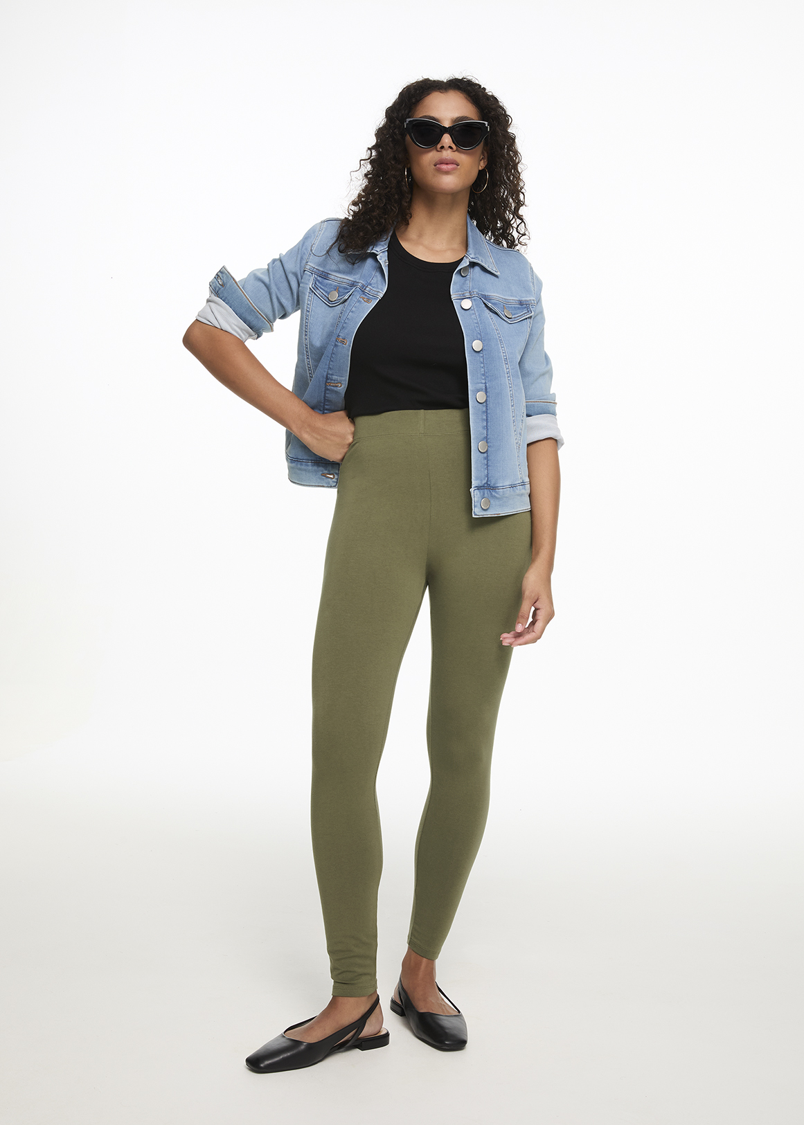 Stretch Modal Blend Leggings