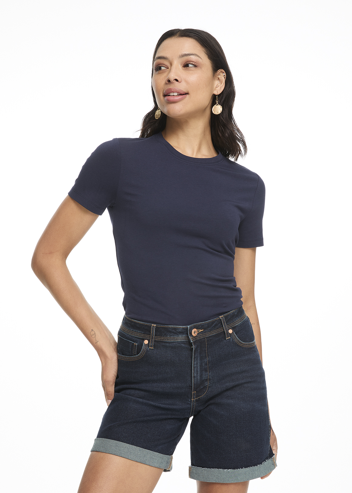Stretch Modal Blend T-shirt