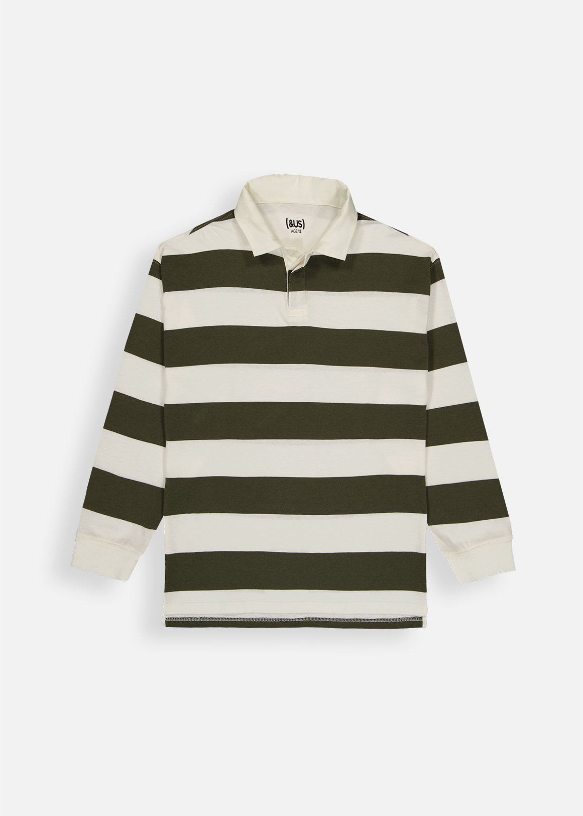 Stripe Cotton Rugby T-shirt