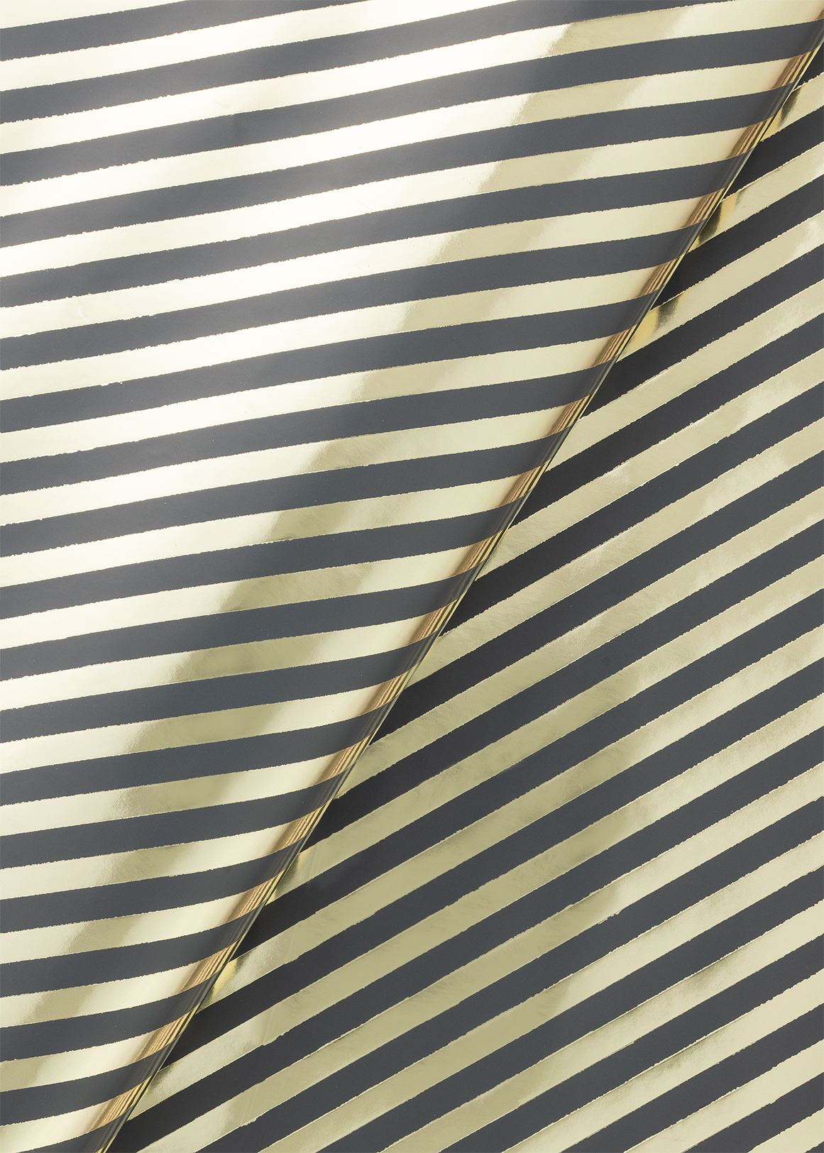 Stripe Foil Gift Wrap 1 m x 700 mm