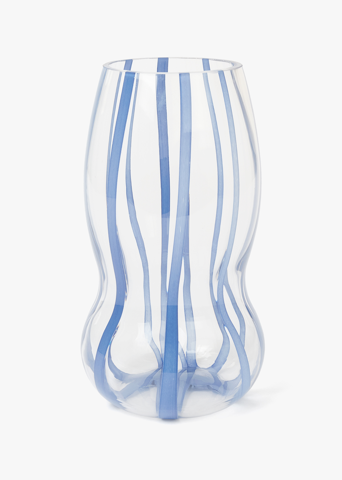 Stripe Glass Vase
