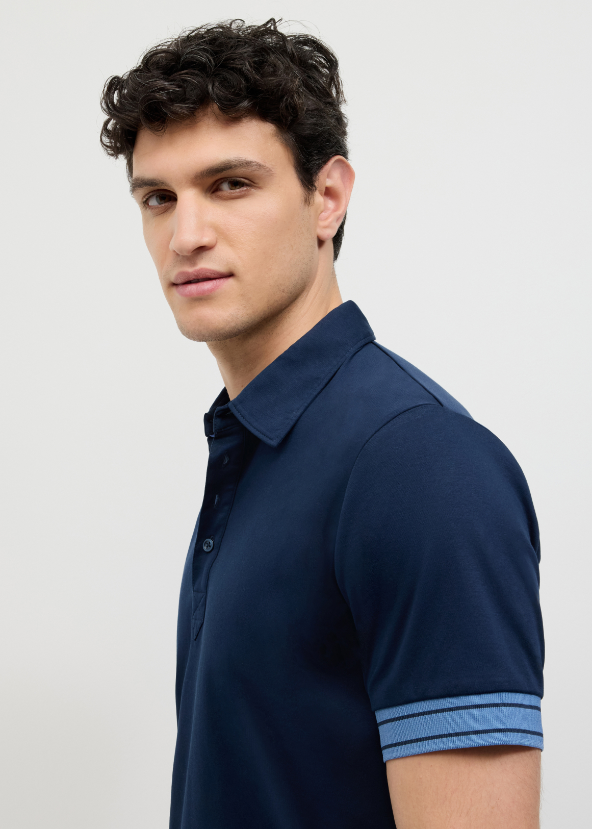 Stripe Travel Polo