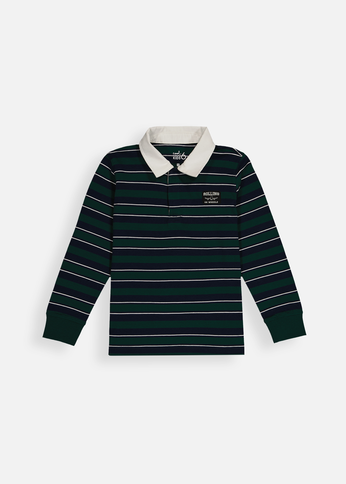 Stripe Woven Cotton Golfer