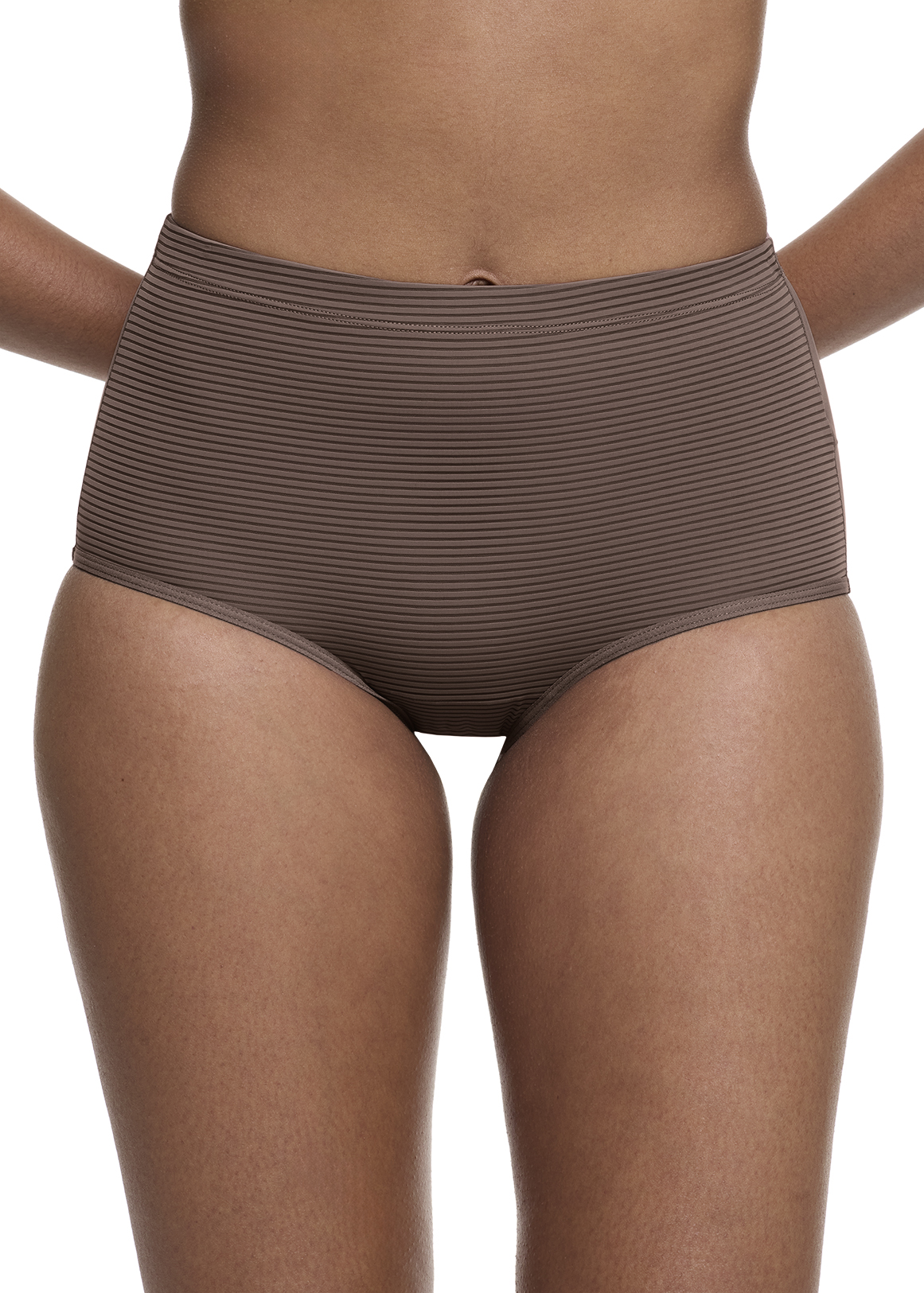 Striped Burnout Light Support Microfibre Briefs 2 Pack
