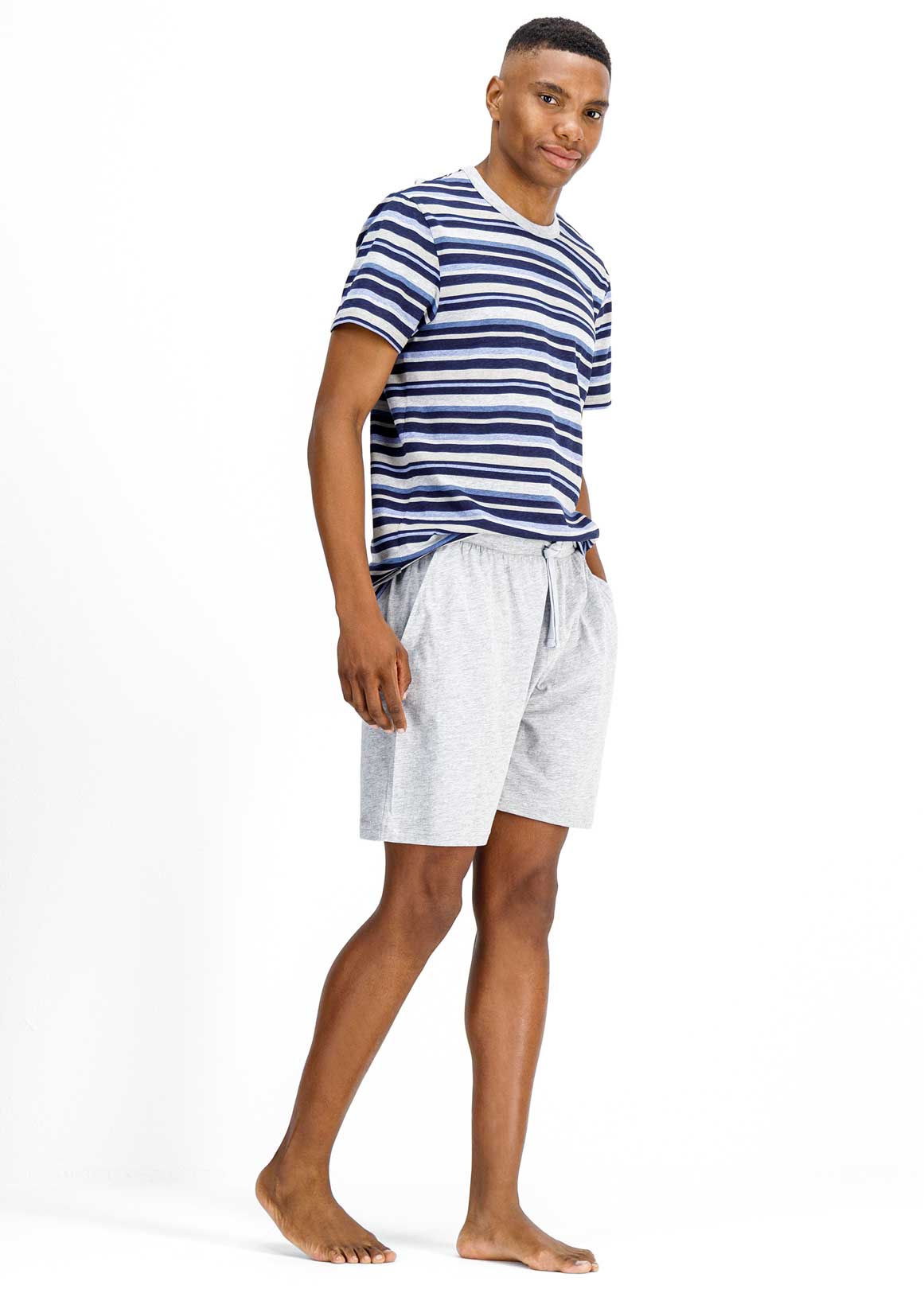 Striped Cotton Knit Pyjamas | Woolworths.co.za
