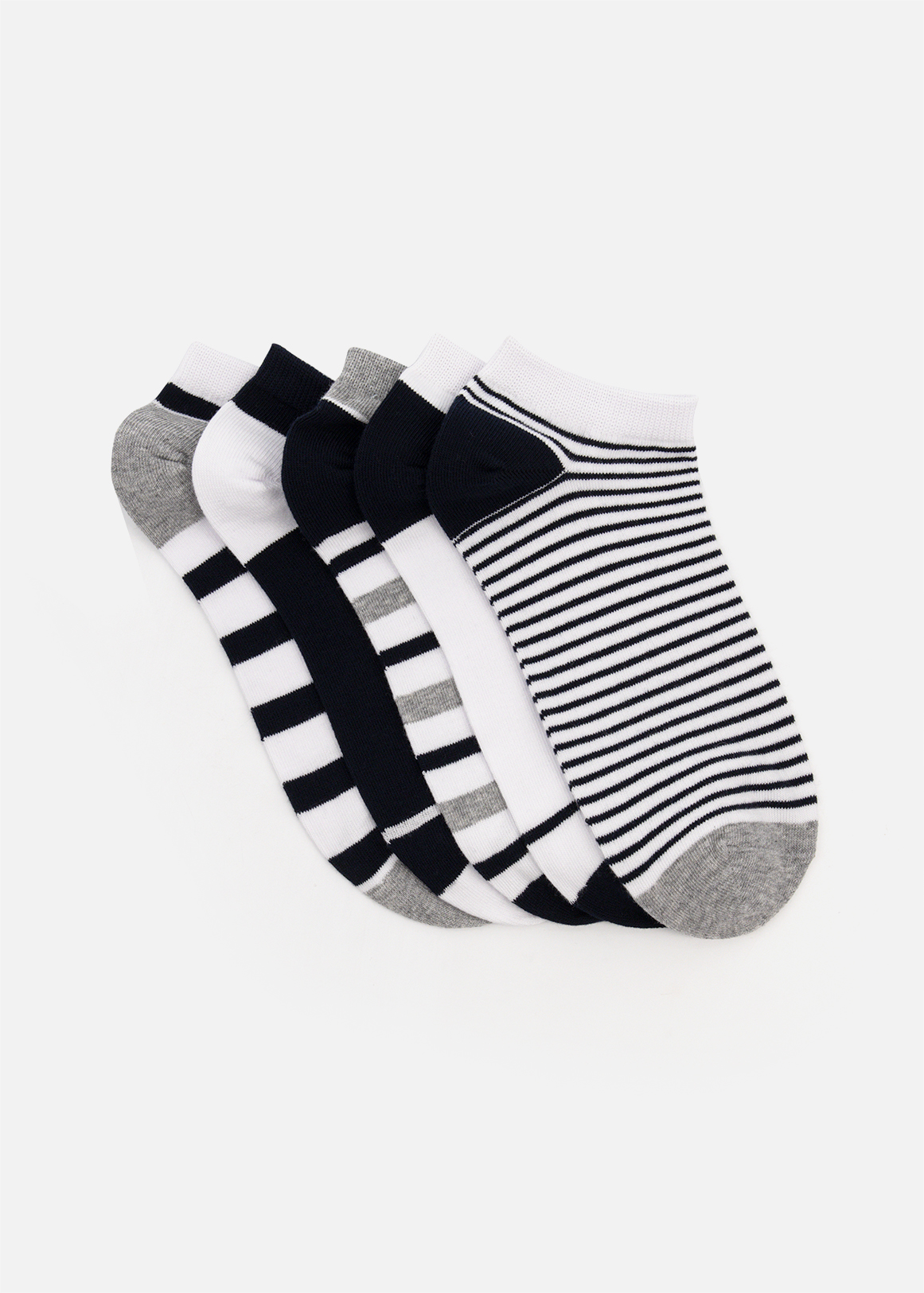 Striped Cotton Rich Trainer Liners 5 Pack | Woolworths.co.za