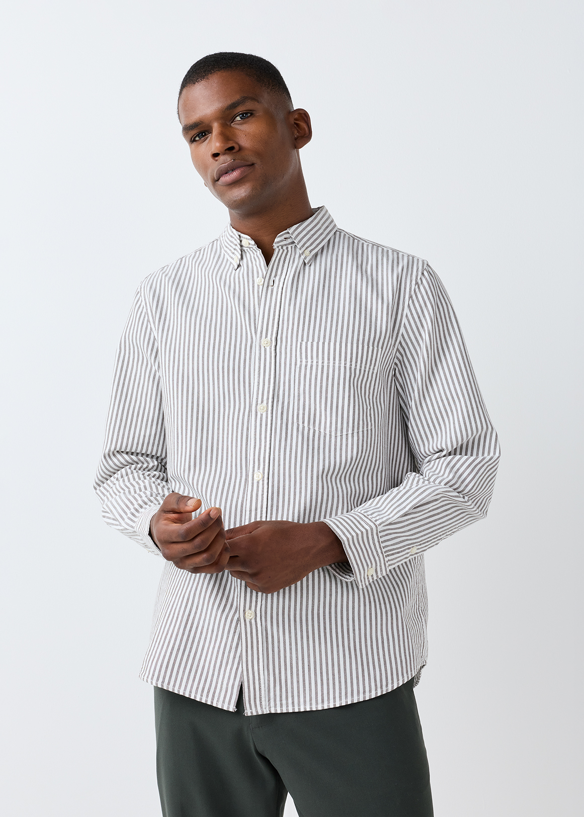 Striped Cotton Shirt