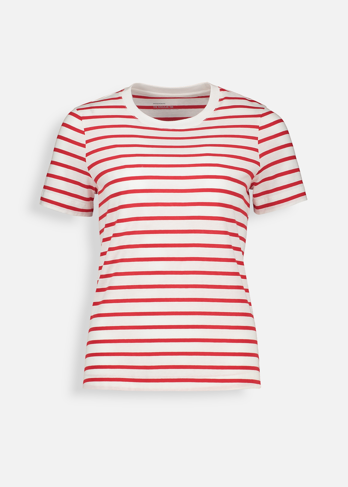 Striped Cotton T-shirt | Woolworths.co.za
