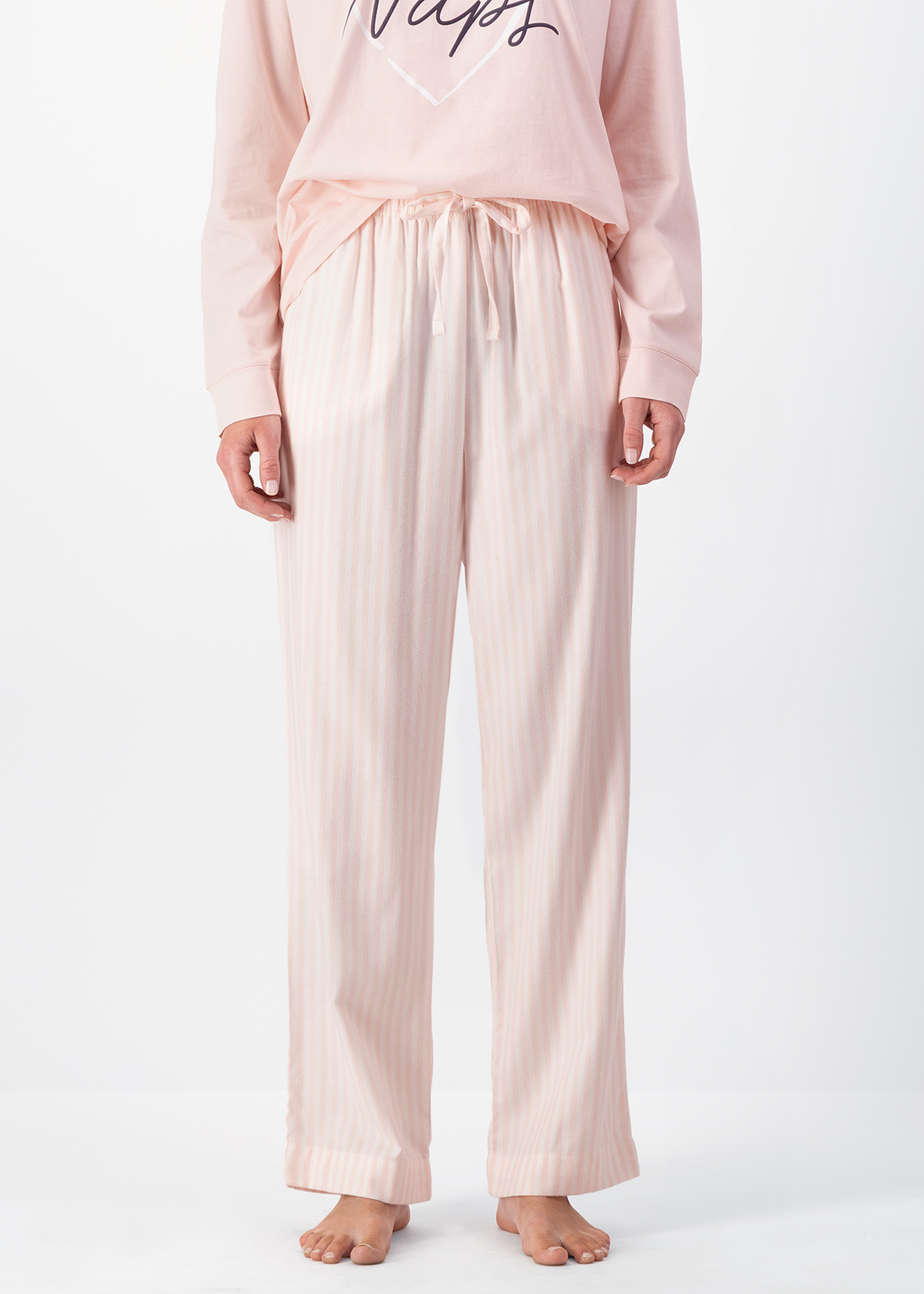 Striped Flannel Modal Blend Pyjama Pants
