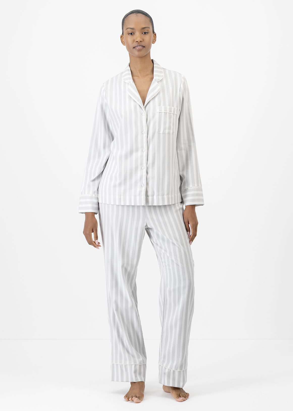 Striped Flannel Pyjamas