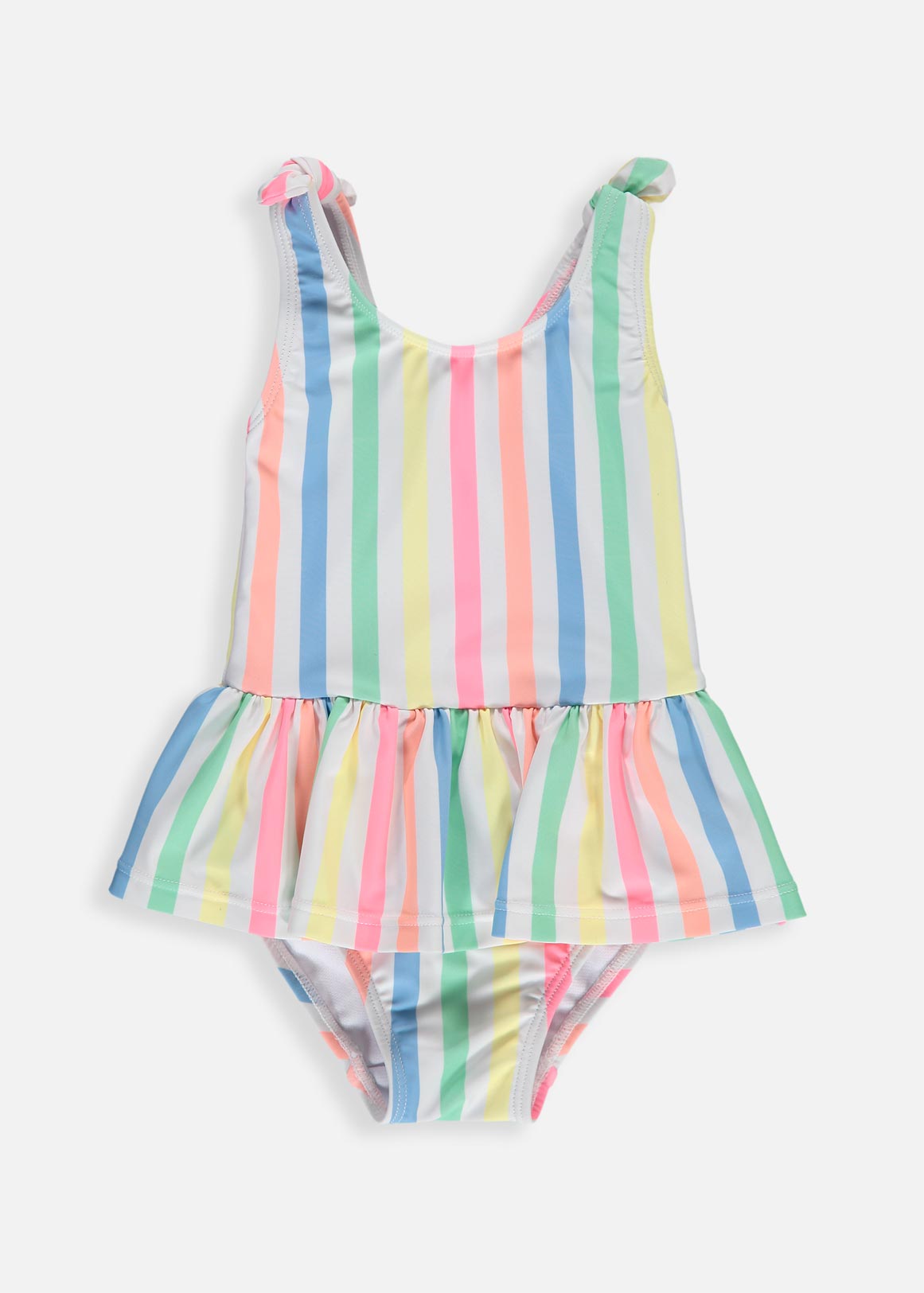 Striped Peplum One Piece Swimsuit | Woolworths.co.za