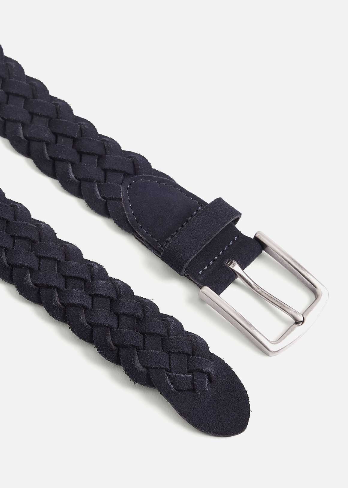 Suede Braided Belt