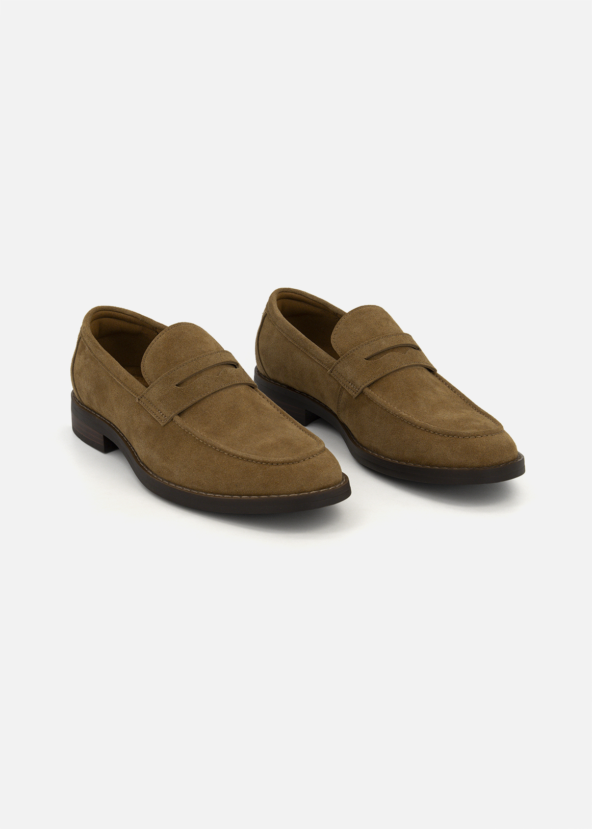 Suede Loafers
