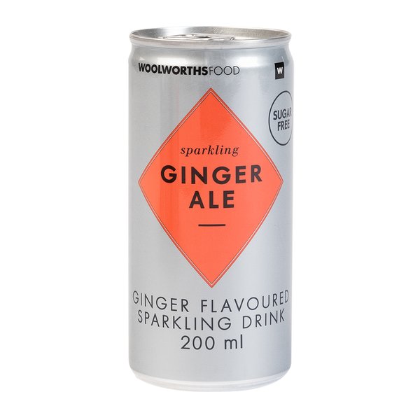 Sugar Free Ginger Ale Flavoured Sparkling Drink 200 ml
