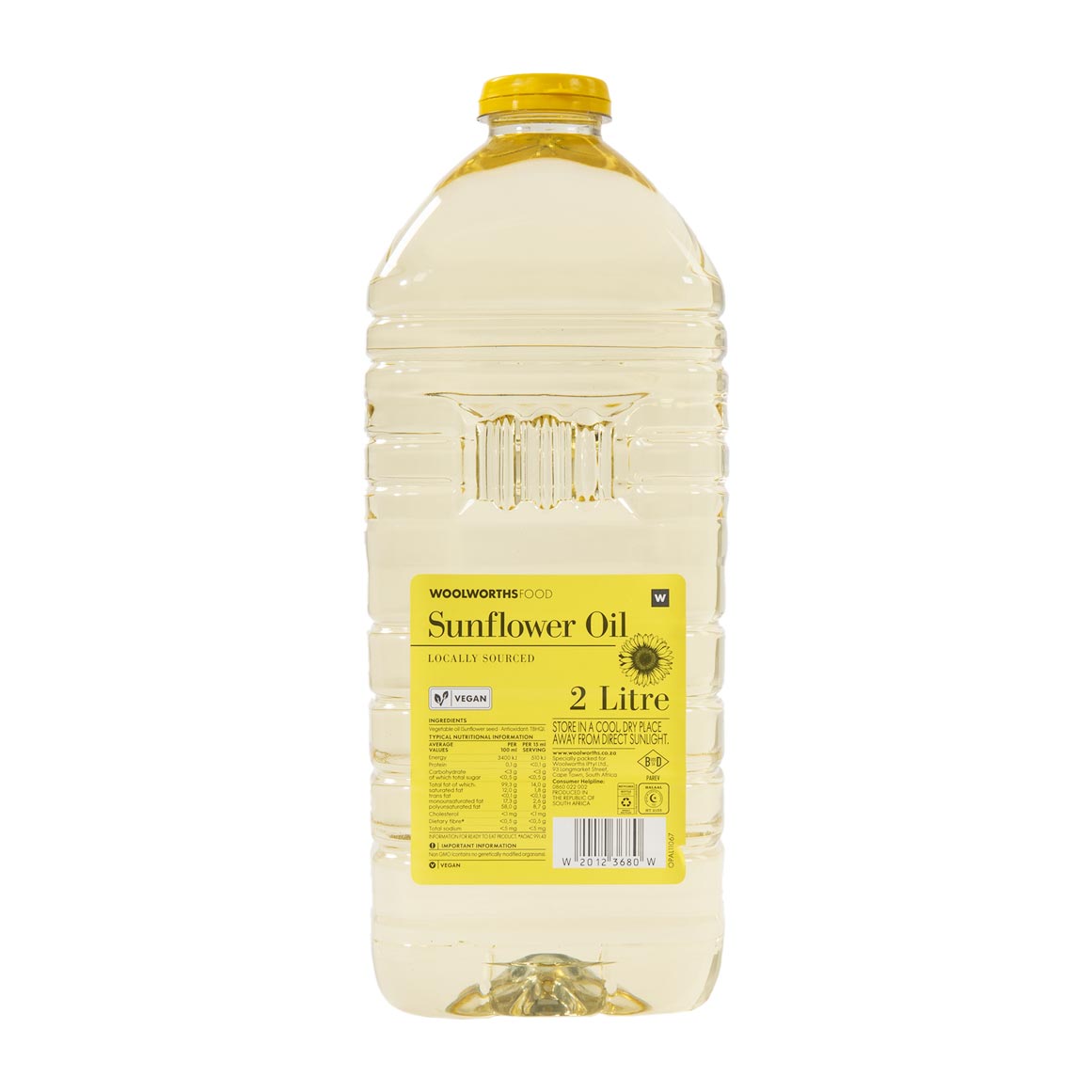 Sunflower Oil 2 L Woolworths co za Sunflower Oil 2 L Woolworths co za