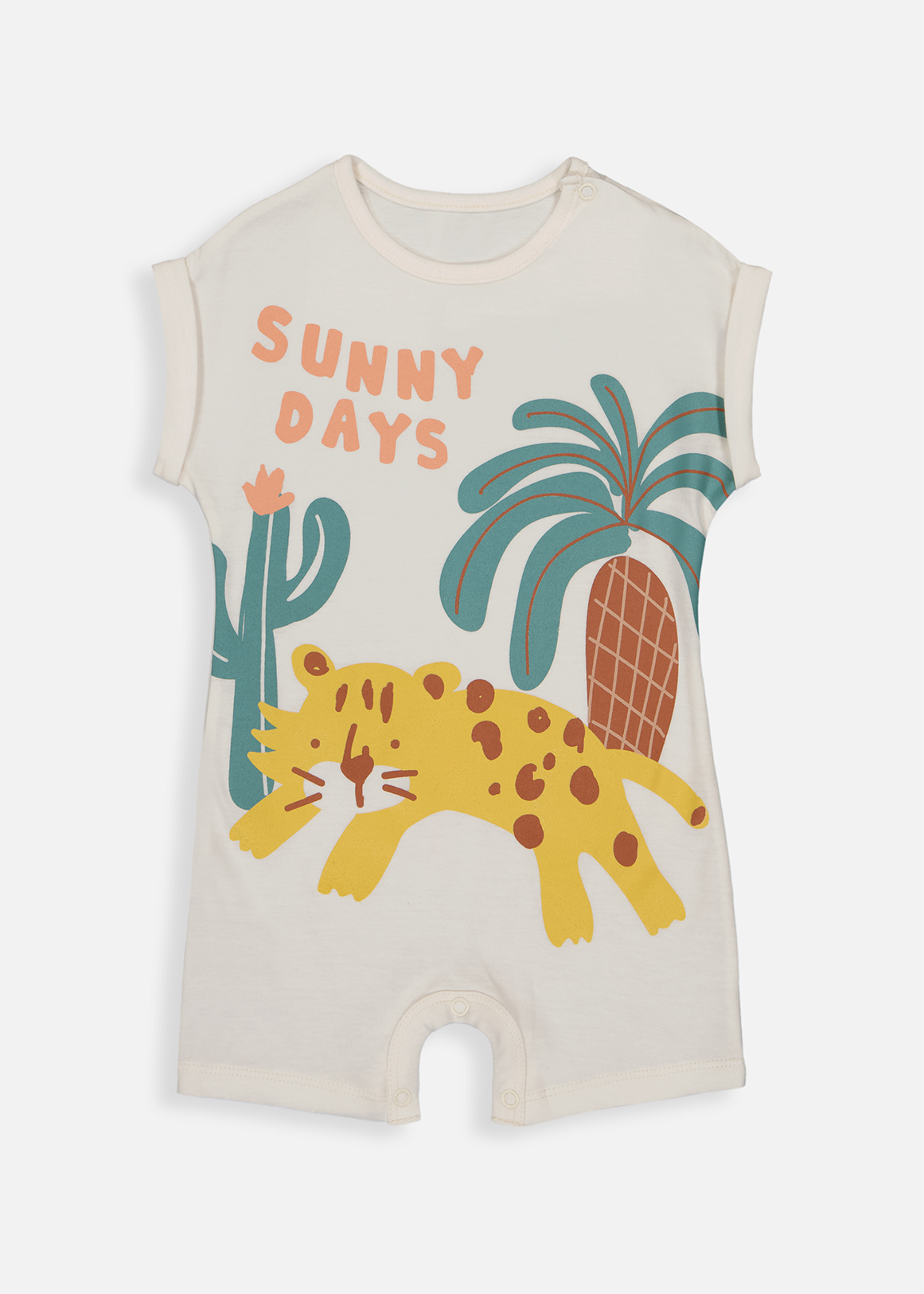Sunny Days Cotton Romper