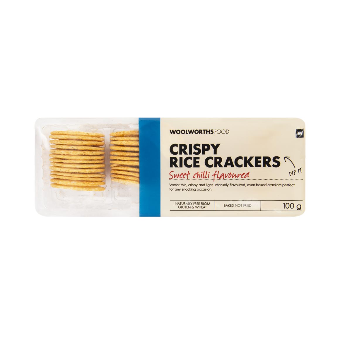 Sweet Chilli Crispy Rice Crackers 100 g