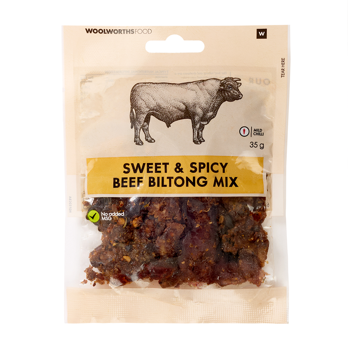Sweet & Spicy Beef Biltong Mix 35 g