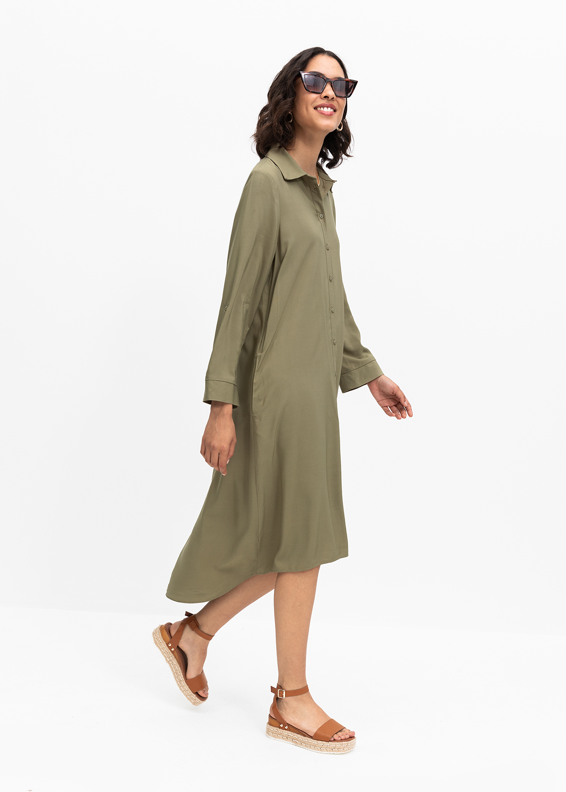 Tab Sleeve Hi low Hem Midi Shirt Dress Woolworths co za tab-sleeve-hi-low-hem-midi-shirt-dress-woolworths-co-za