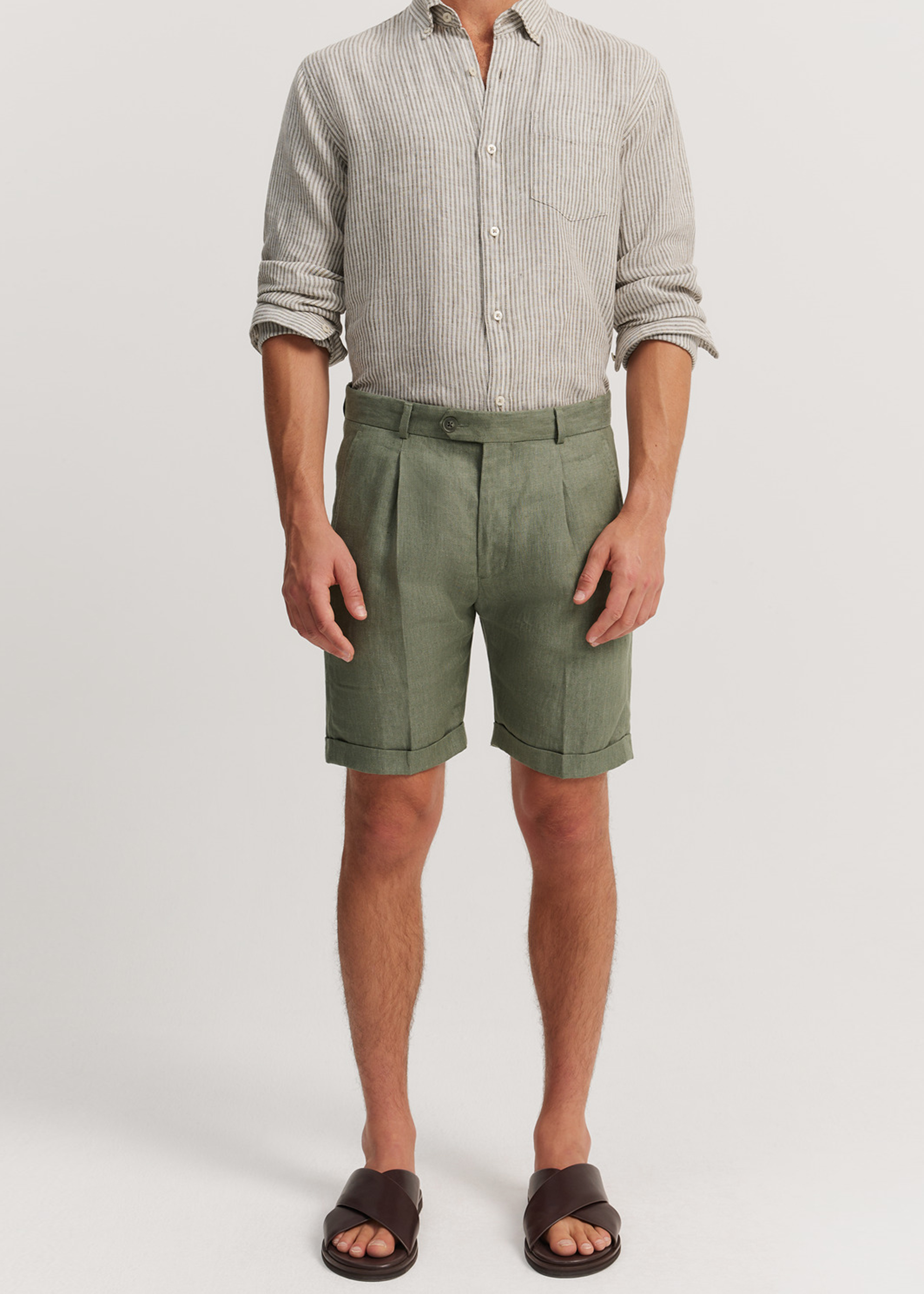 Tailored Linen Short | Woolworths.co.za