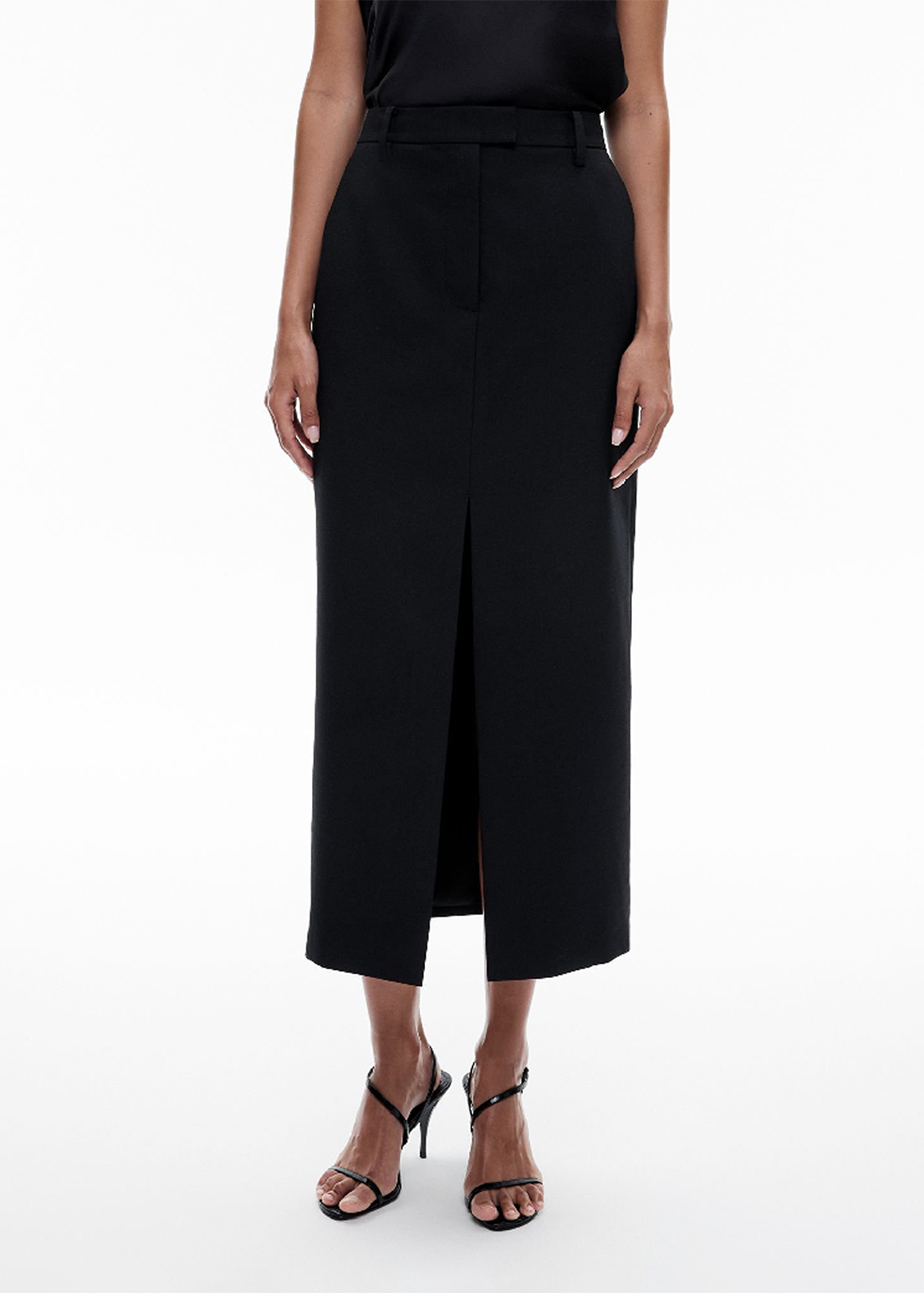 Tailored Midi Skirt | Woolworths.co.za