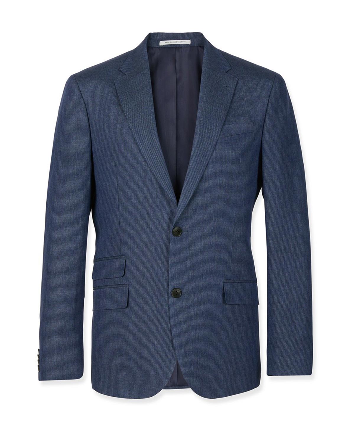 Tailored Puppytooth Irish Linen Jacket | Woolworths.co.za