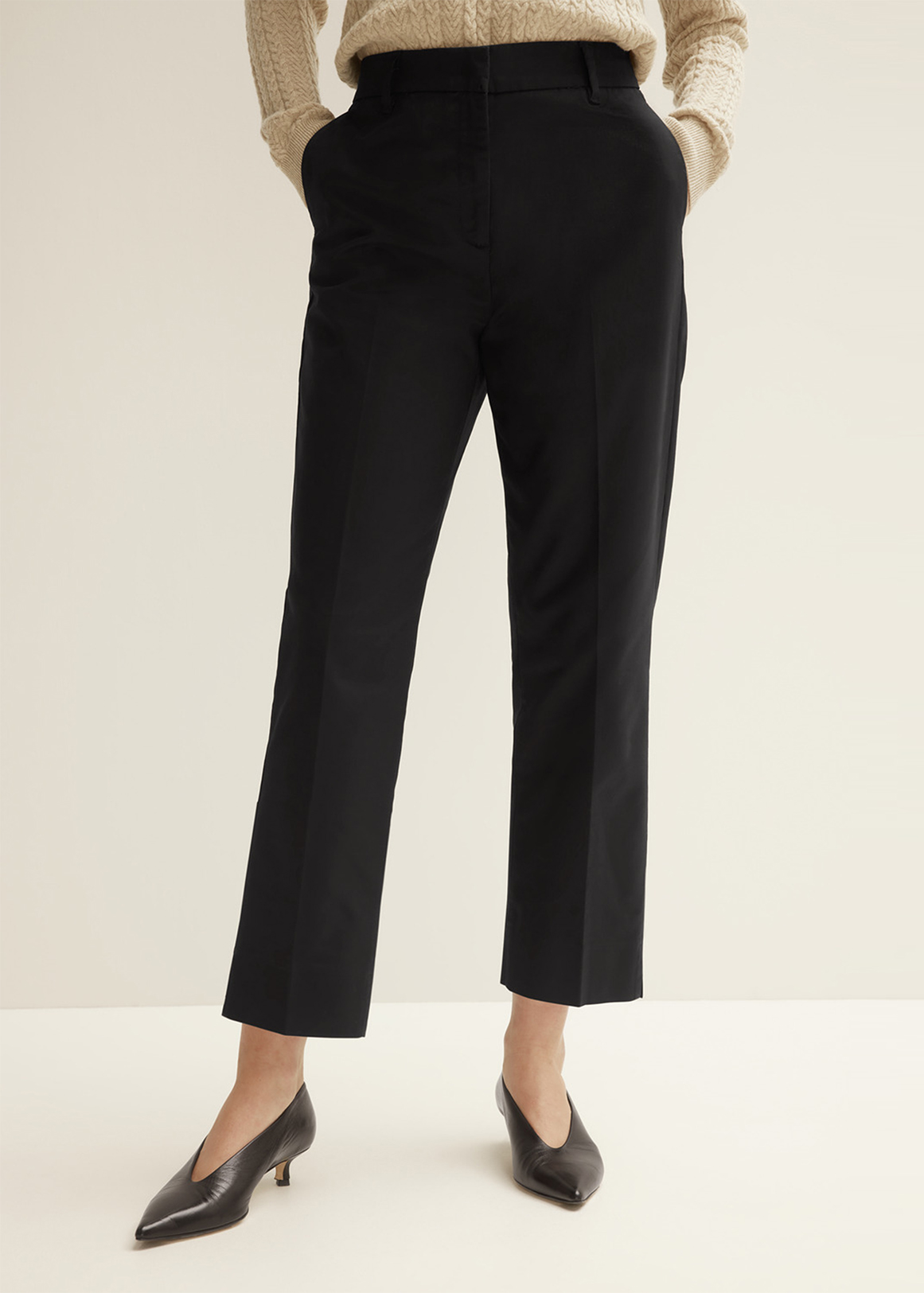 Tailored Straight Leg Pant | Woolworths.co.za