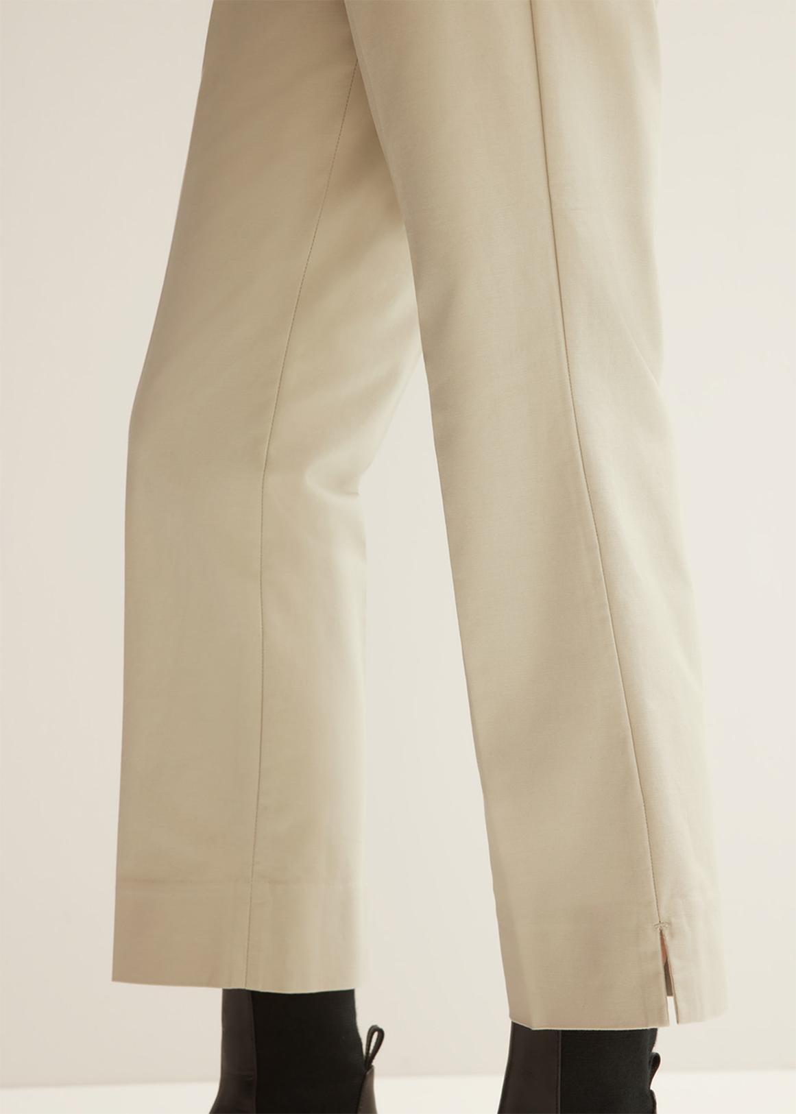 Leather Stretch Teddy Trousers