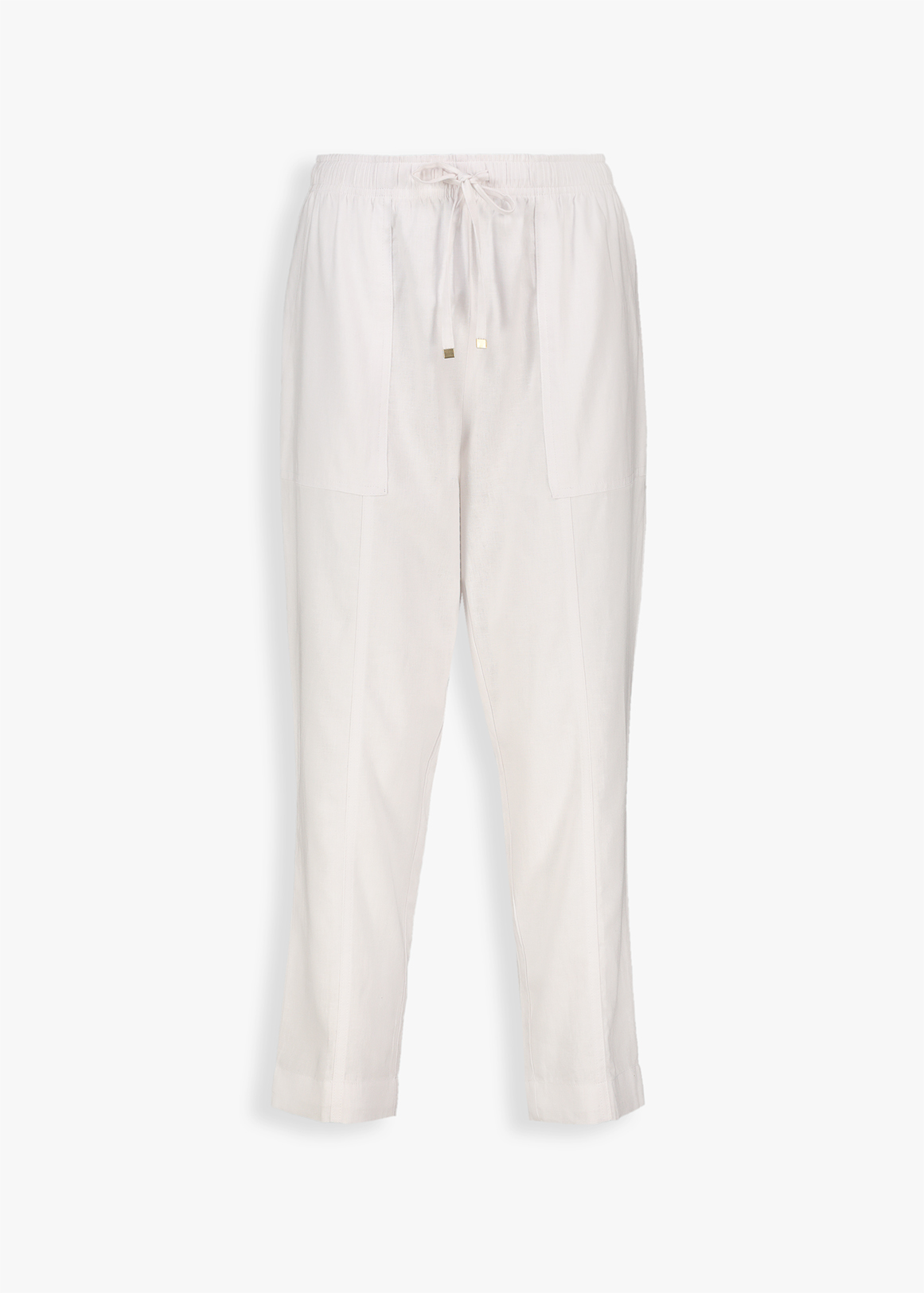 Tapered Leg Linen Blend Pants | Woolworths.co.za