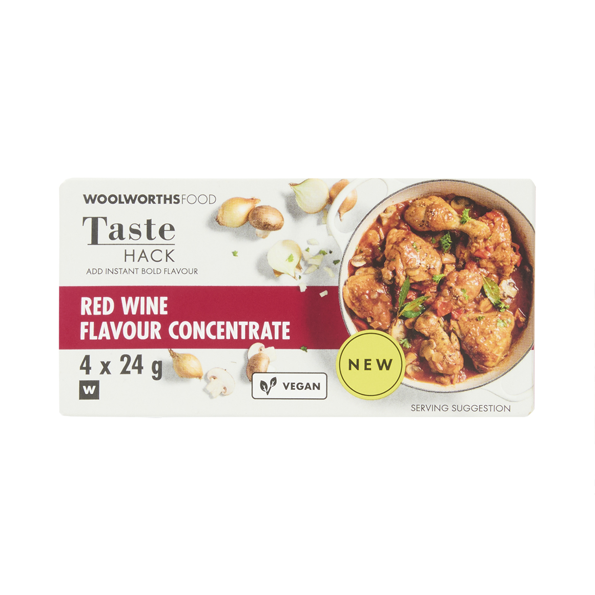 Taste Hack Red Wine Flavour Concentrate Tubs 4 x 24 g