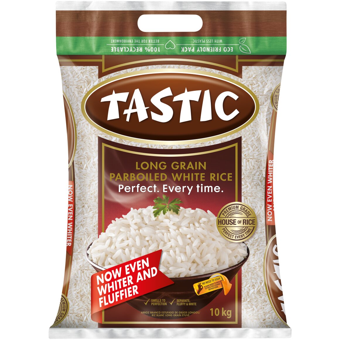 Tastic Long Grain Parboiled Rice 10 kg | Woolworths.co.za