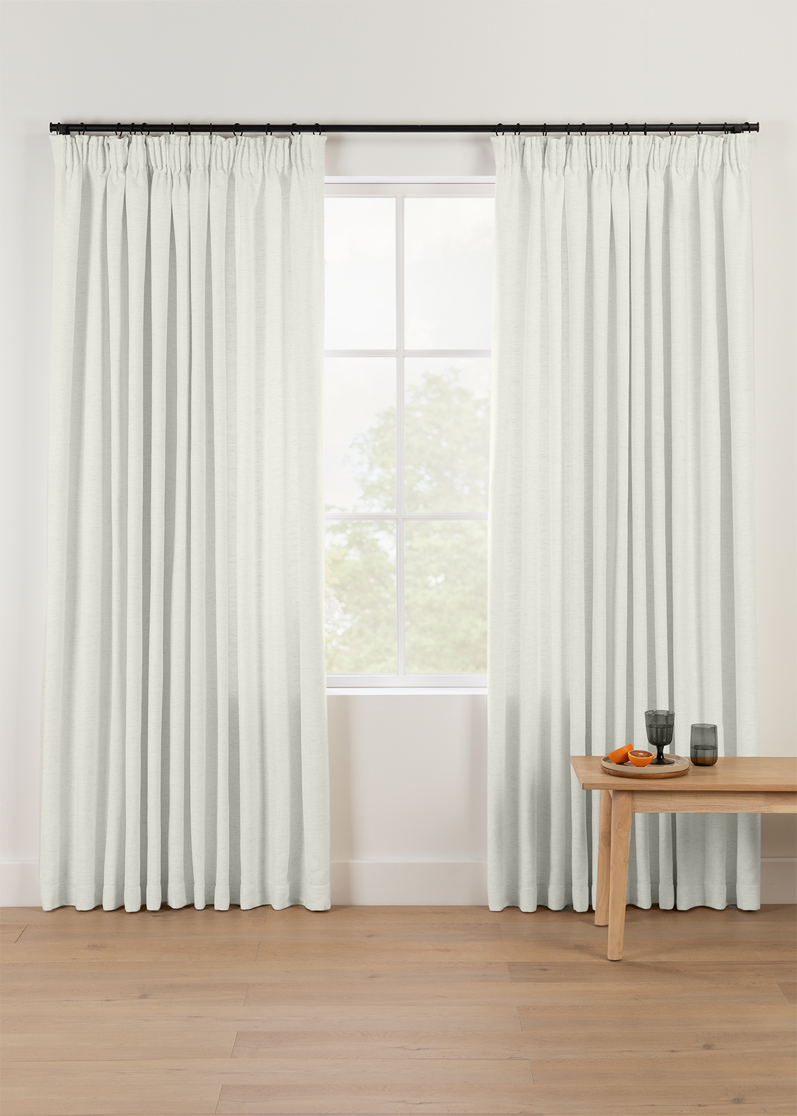 Tate Lined Taped Curtain 230 (W) x 218cm (L)